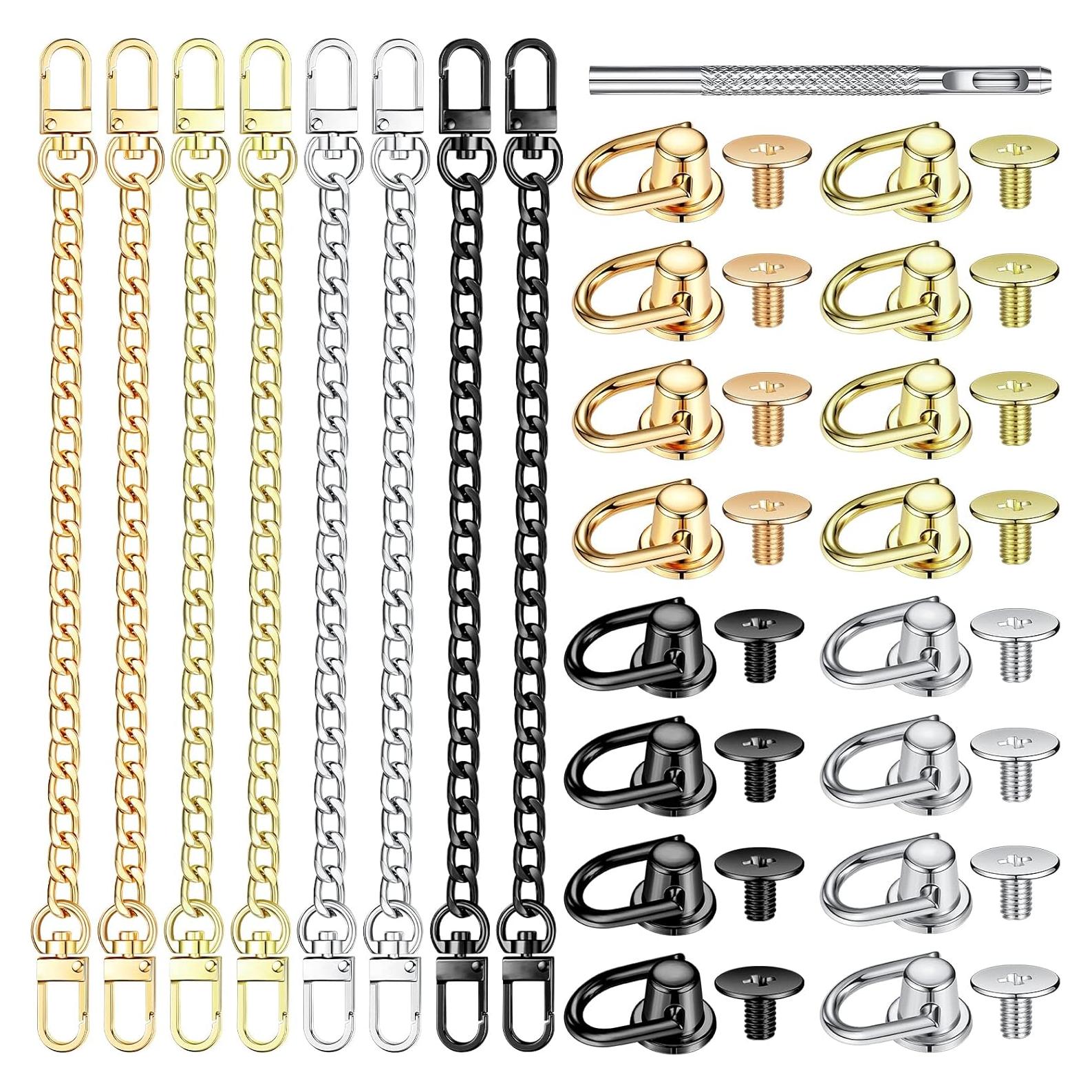 Kit de Extensores de Cadena para Monedero Hanaive 20 cm 8 Pcs