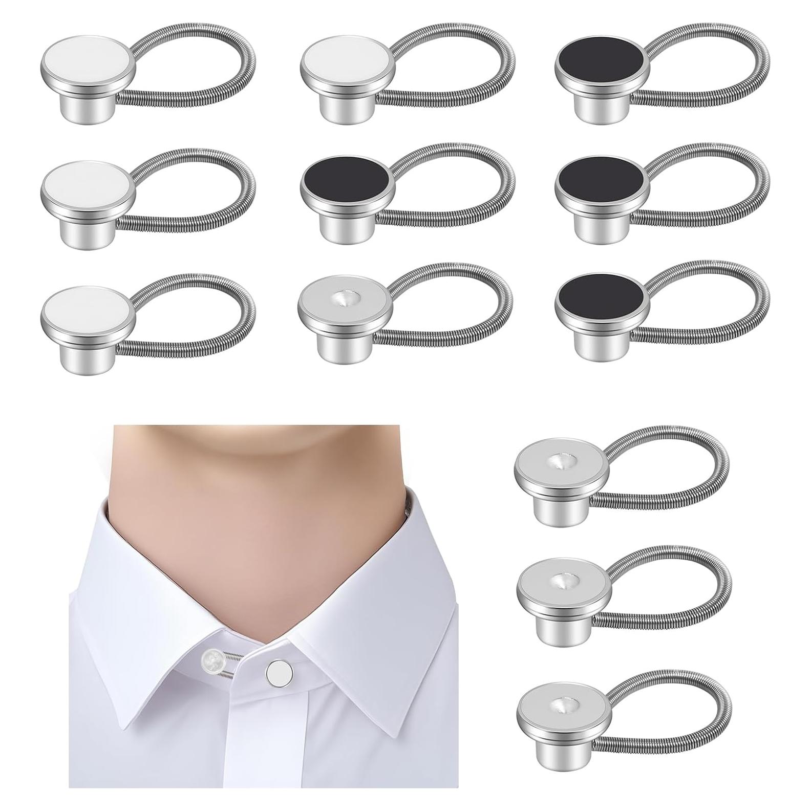 12 Extensores de Cuello de Camisa para Hombre GAQWOK