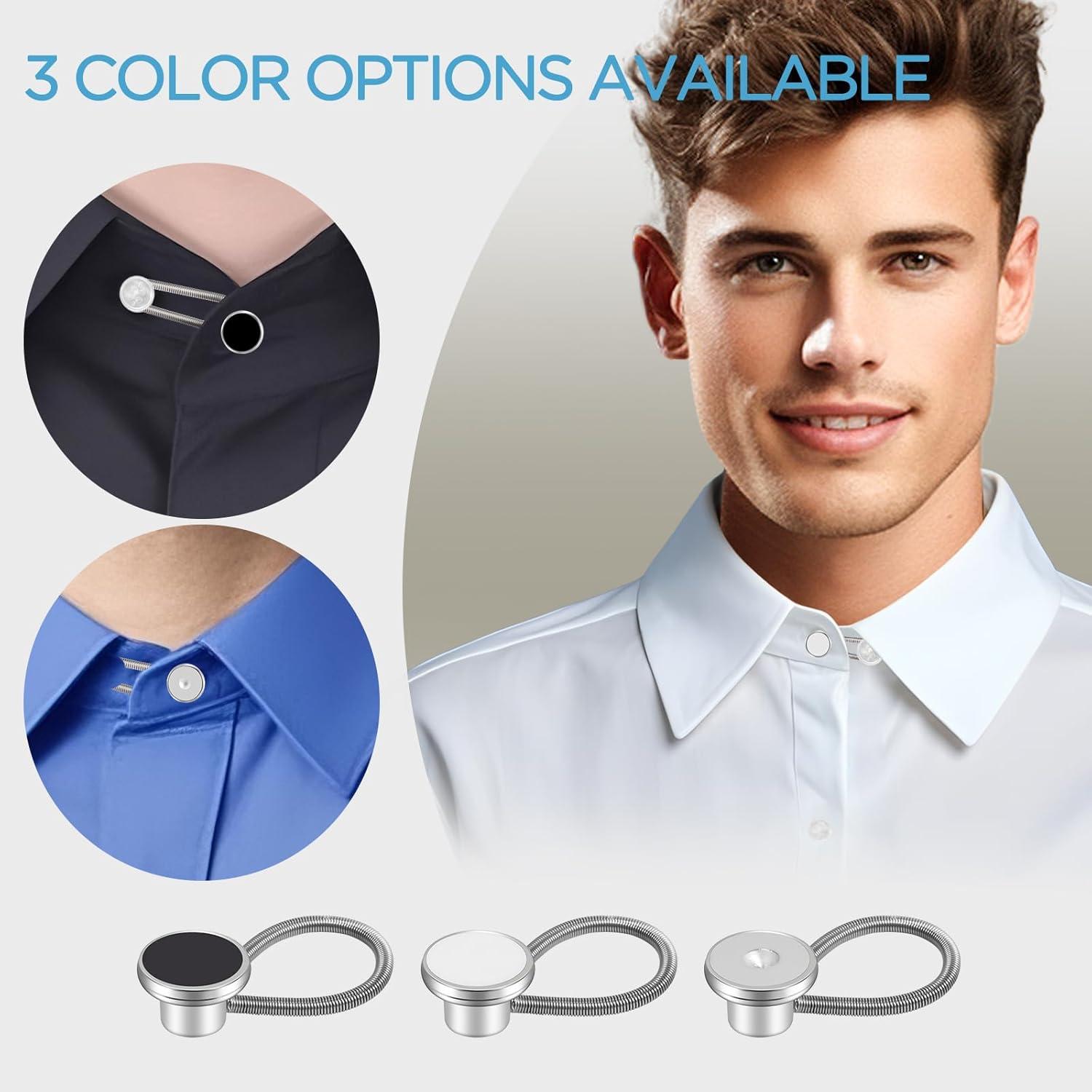 12 Extensores de Cuello de Camisa para Hombre GAQWOK