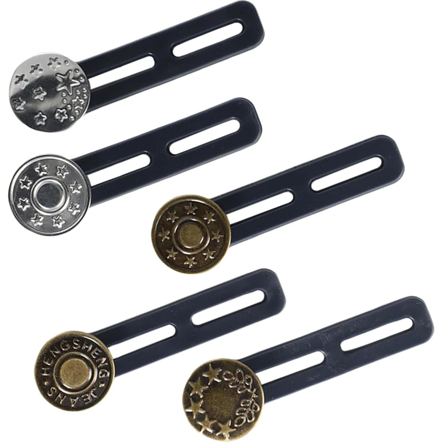 Extensores de Botón para Jeans PKRFCJ - 20 Pcs Ajustables 2-4cm