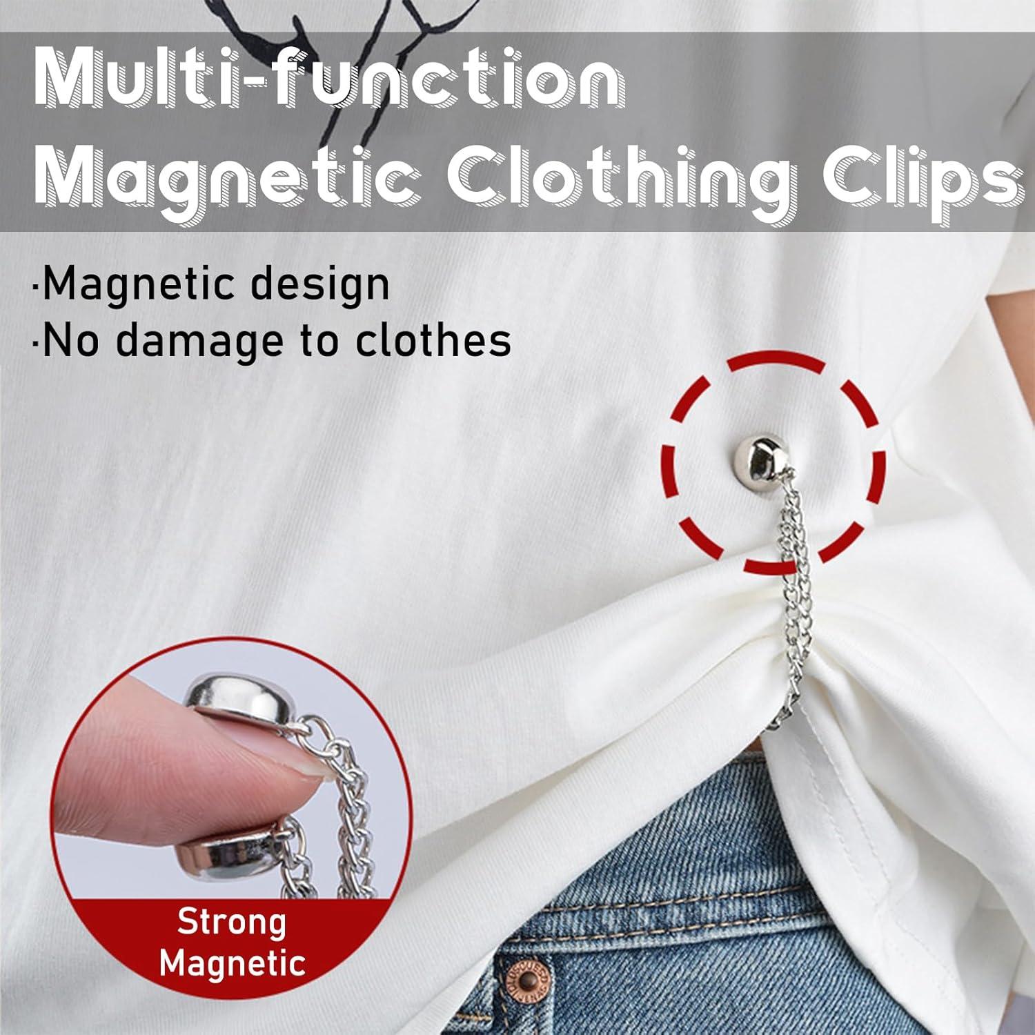 Juego de 12 Clips Magnéticos Multifuncionales YOKUSHI para Ropa