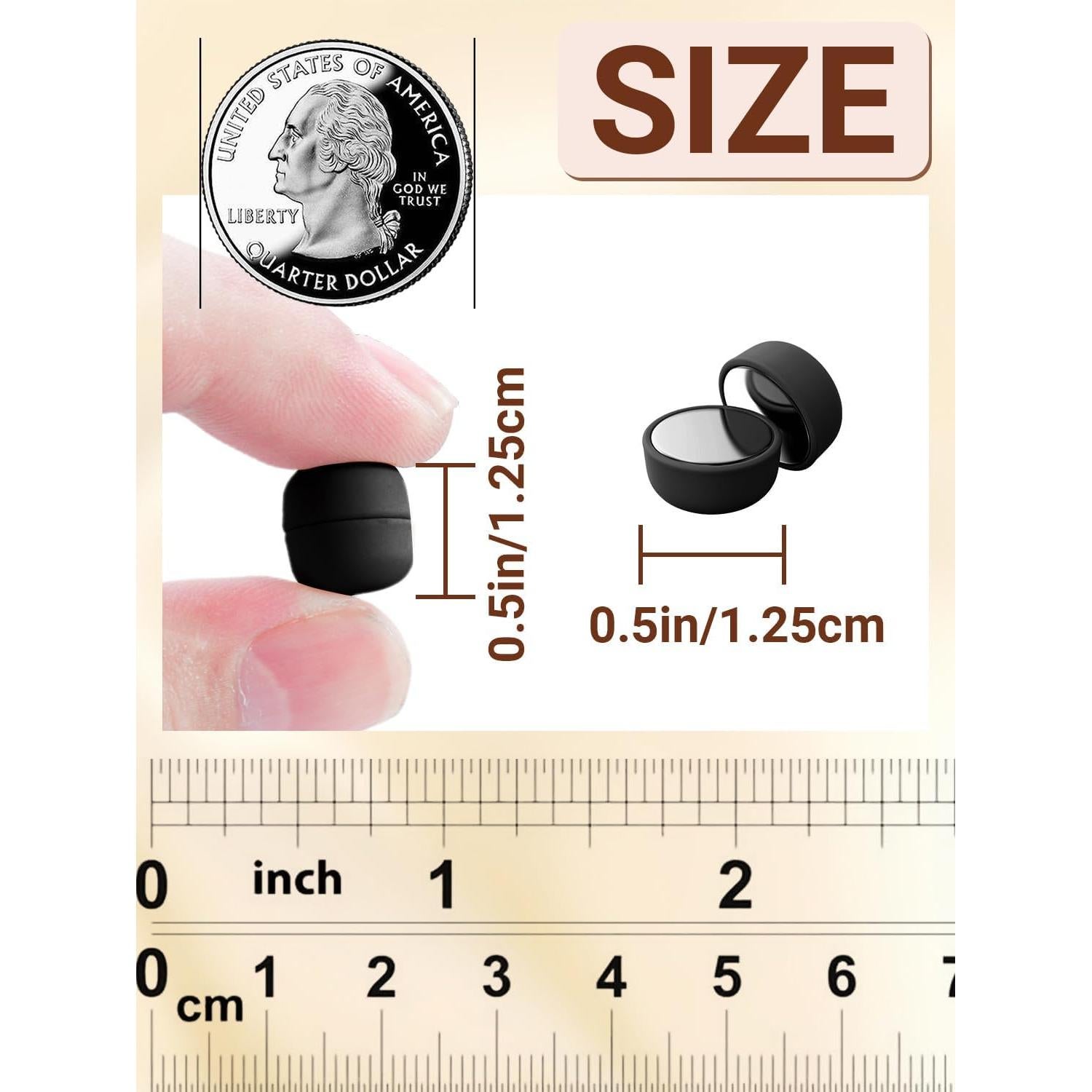 12 Imanes para Hijab MKCYD Sin Pinchos Multiuso para Mujeres