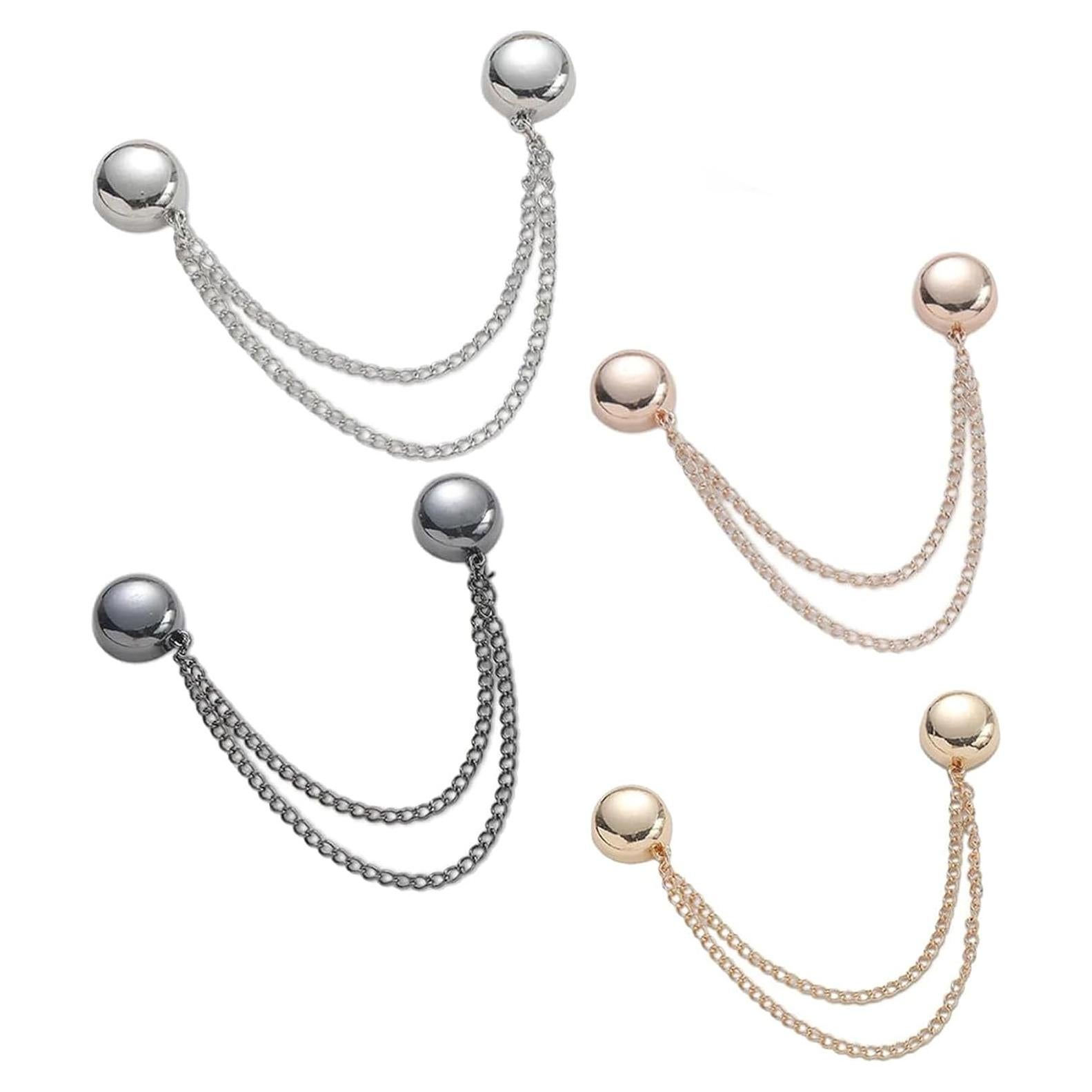 Clips de Ropa Magnéticos Multifuncionales - 4 Piezas