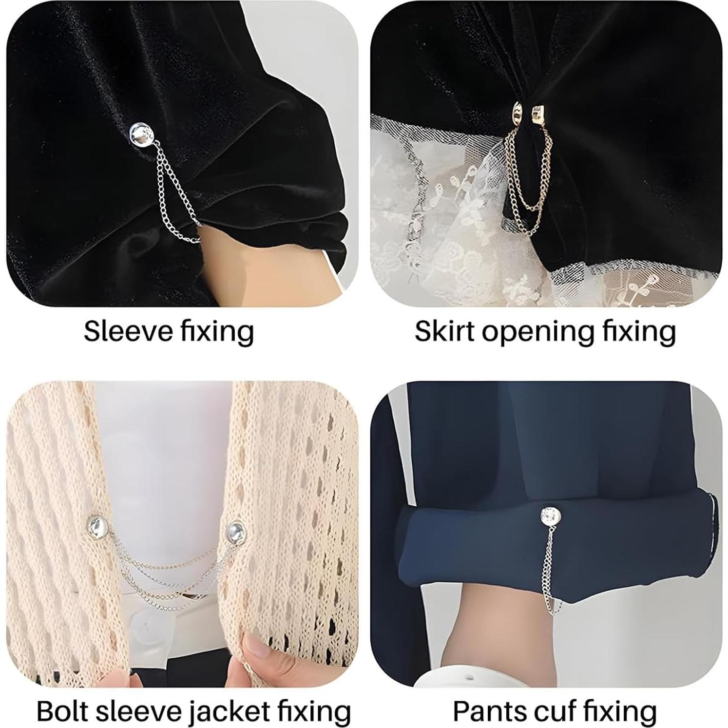 Clips de Ropa Magnéticos Multifuncionales - 4 Piezas