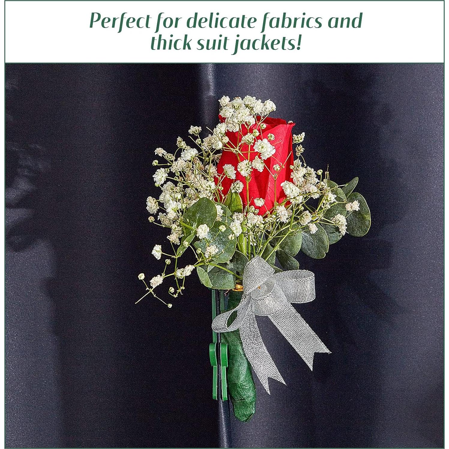 20 Pares de Pines Magnéticos Waydress para Corsage Verde