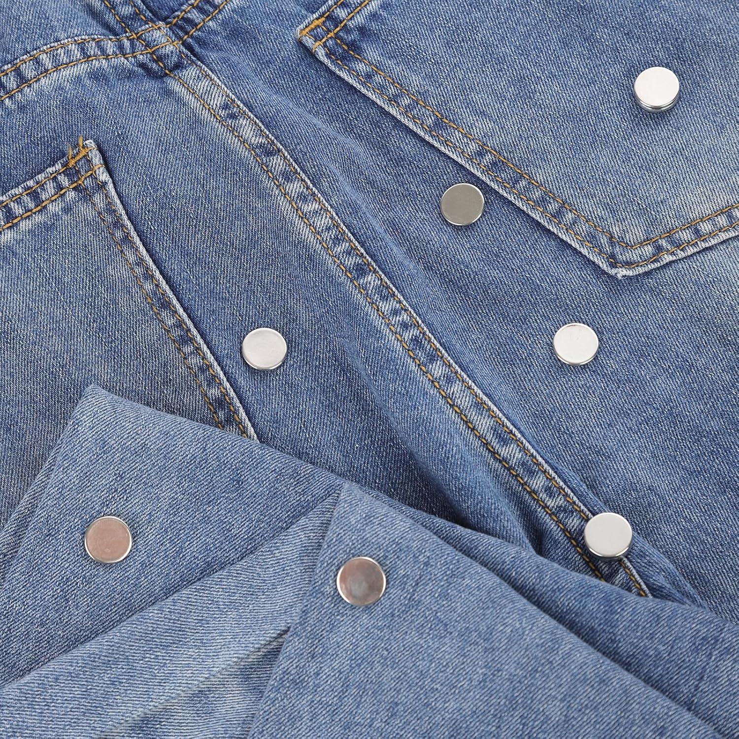 8 Alfileres Magnéticos para Hijab PEUTIER - Clip Multiusos Plata