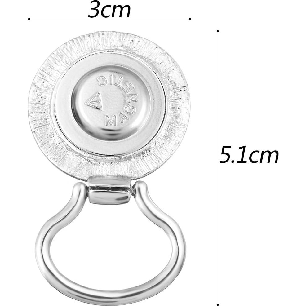 Botones Intercambiables con Rhinestone MJartoria para Gafas