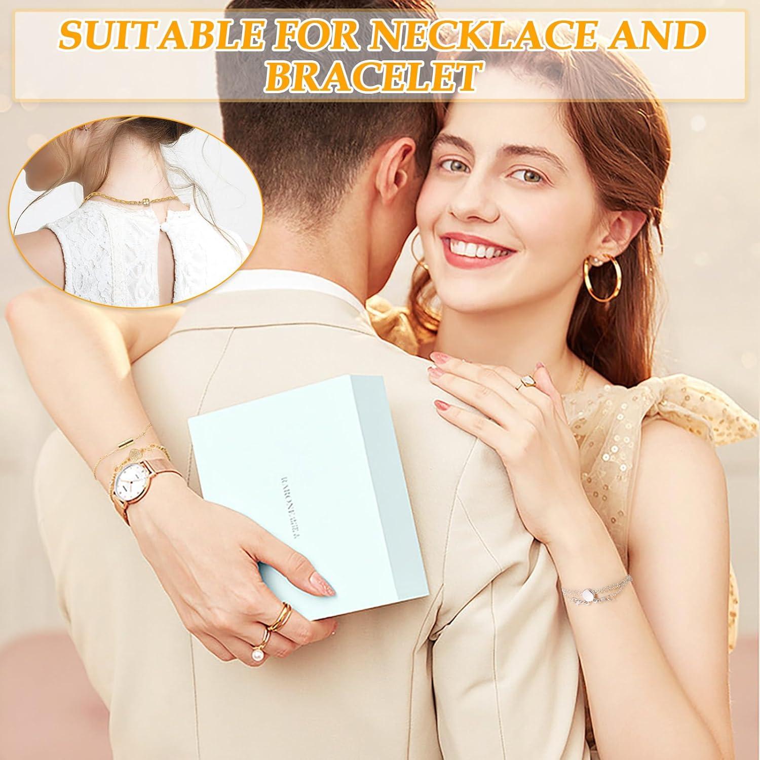 Broches Magnéticos Paxcoo para Collares y Pulseras - 12 Piezas