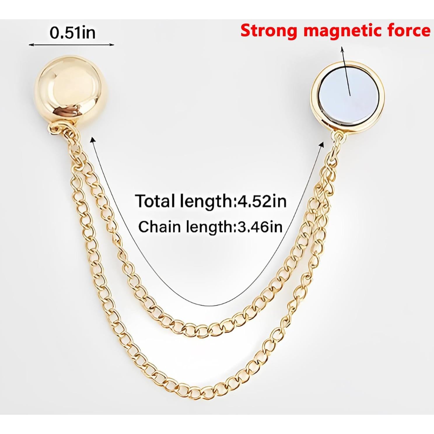 Clips Magnéticos para Ropa PHUSBLAY - Ajustador de Dobladillo Multicolor