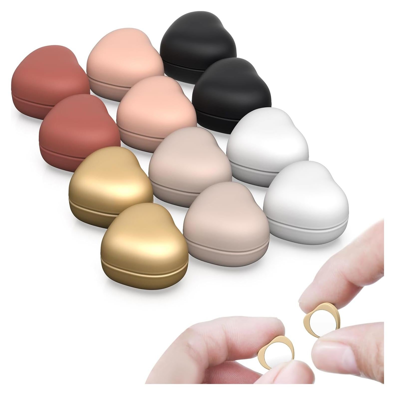 12 Pares de Pines Magnéticos Elegantes para Hijab - Sin Agujas