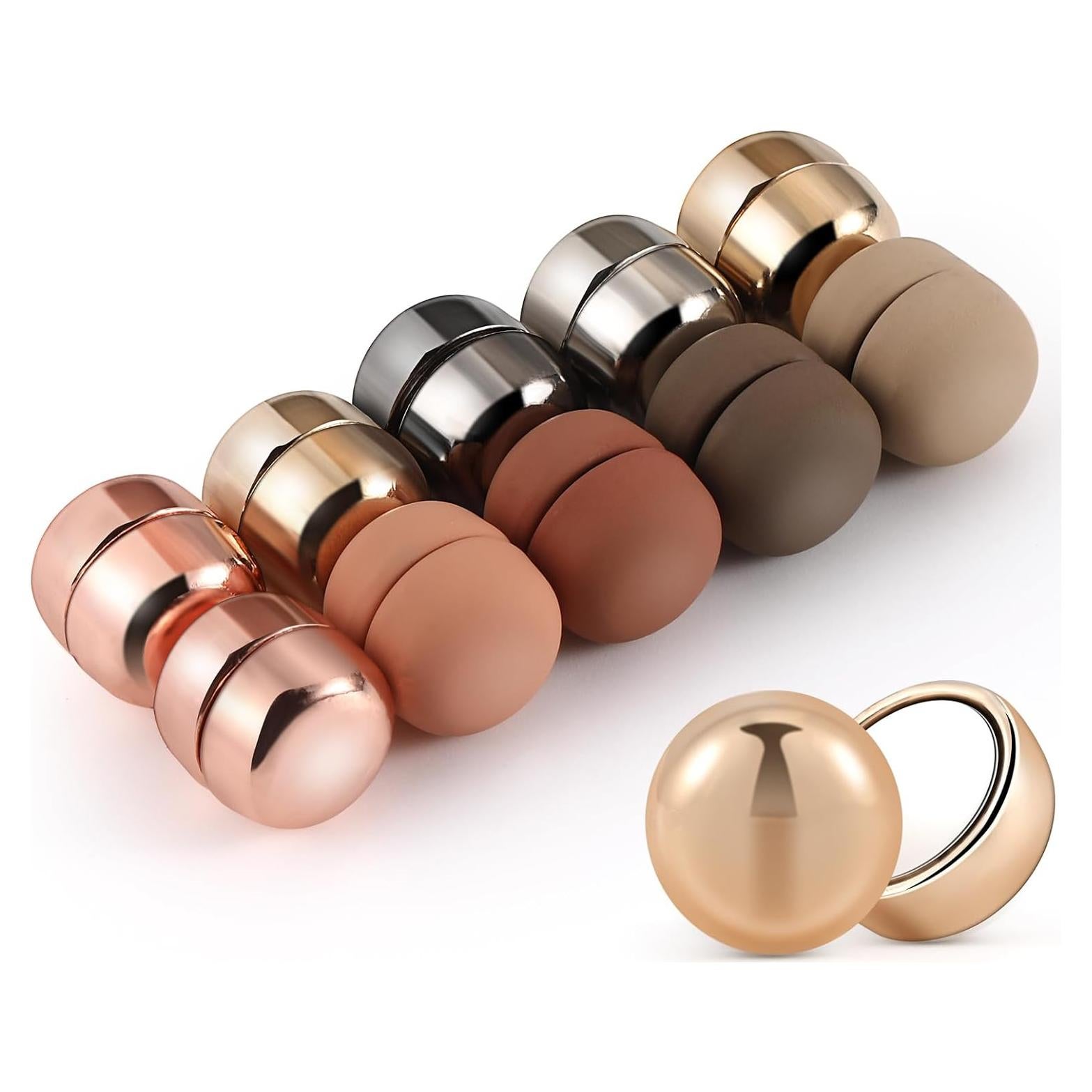 10 Imán para Hijab VZZNN - Pines Magnéticos Multiusos