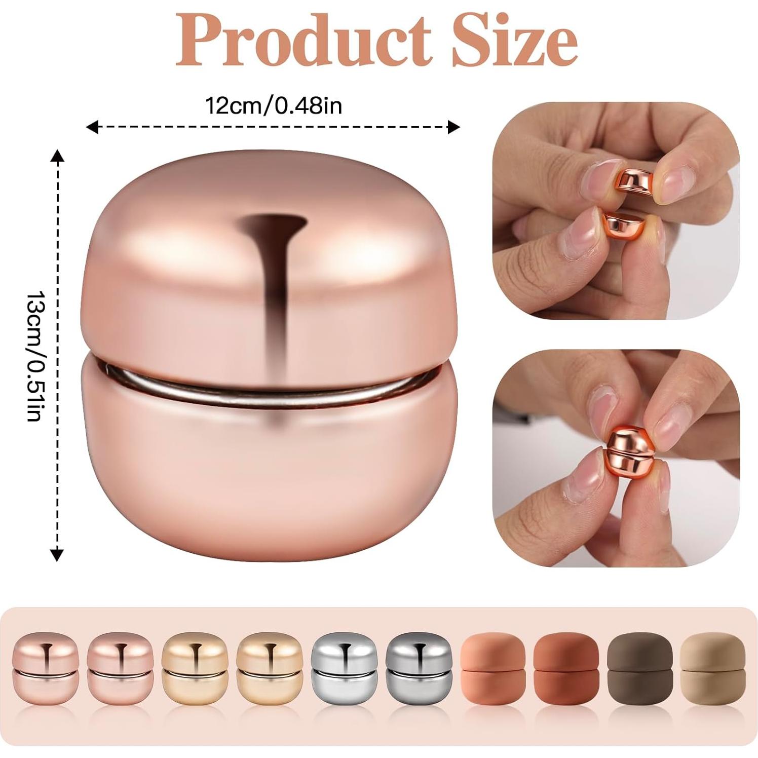 10 Imán para Hijab VZZNN - Pines Magnéticos Multiusos