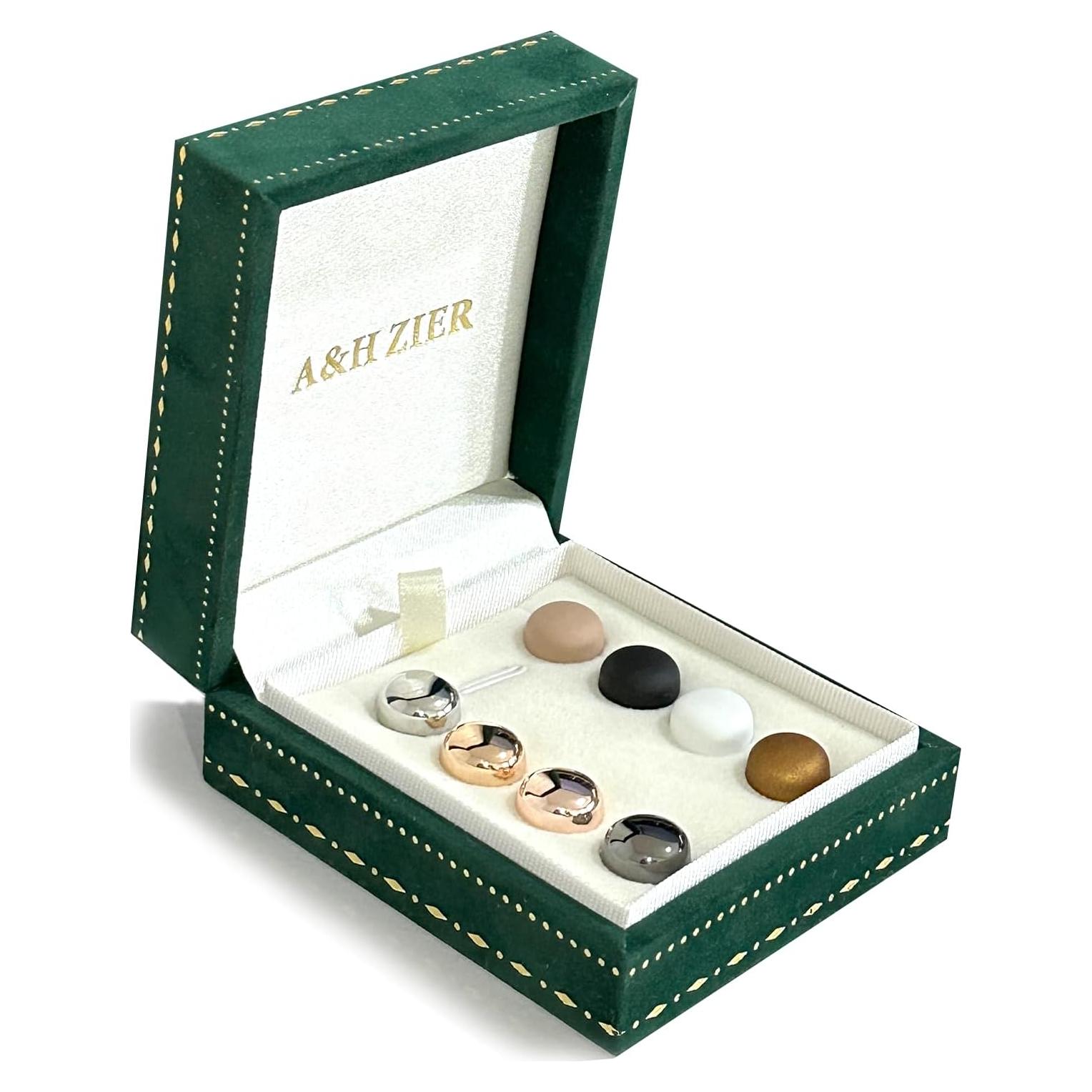 Paquete de 8 Imanes Magnéticos para Hijab A&H Zier - Sin Aguja