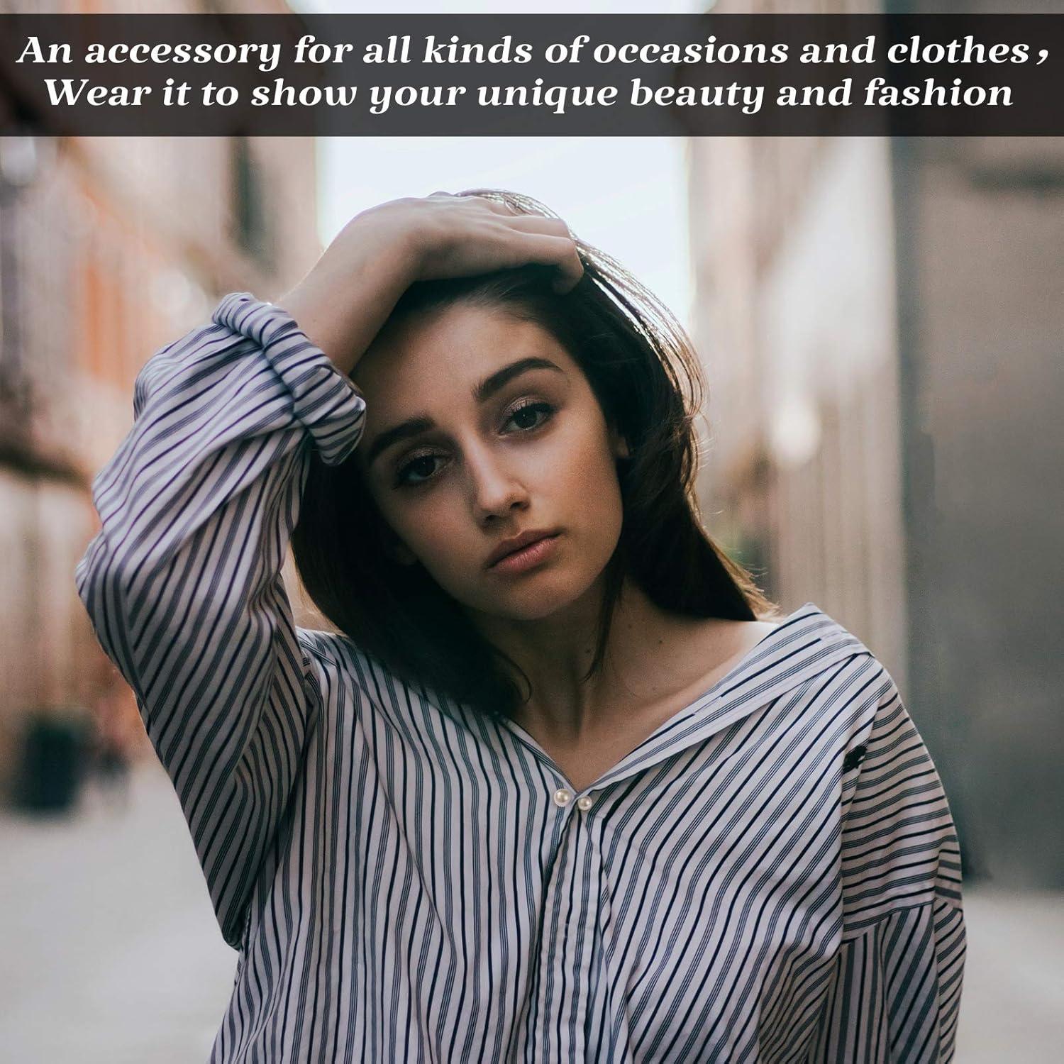 Alfileres de Perlas Artificiales WILLBOND - 6 Pcs Elegantes