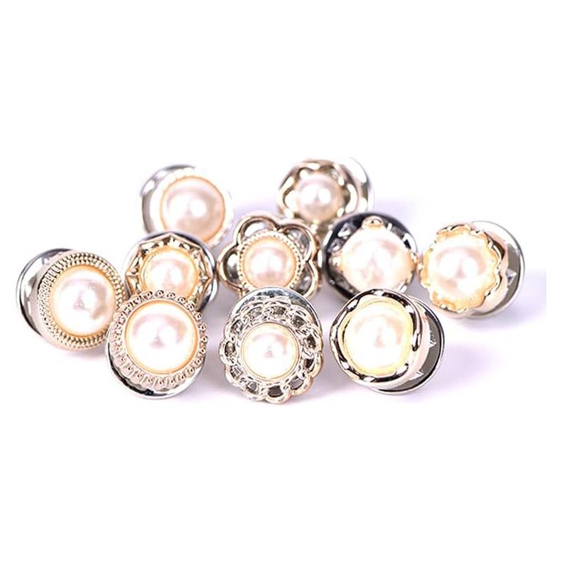 10 Botones de Cristal Rhinestone Vingol 12mm para Ropa