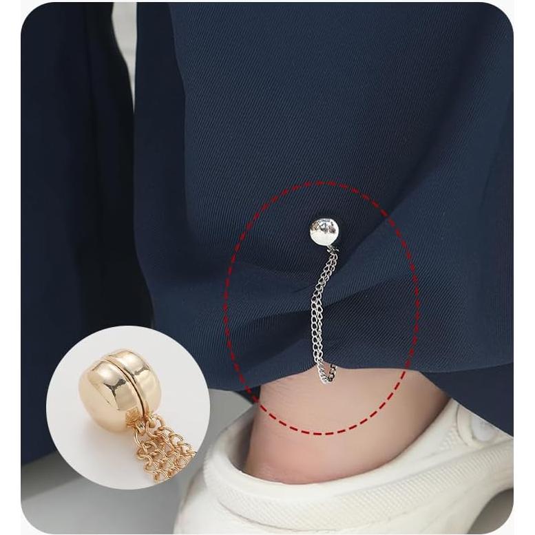 Paquete de 3 Pines Magnéticos DraCra para Hijab con Clips