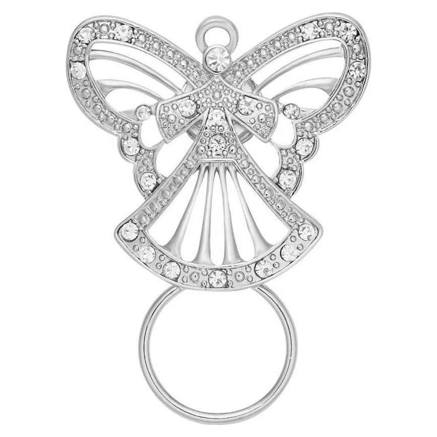 Clip Magnético para Gafas de Sol Ángel Guardián - Plata