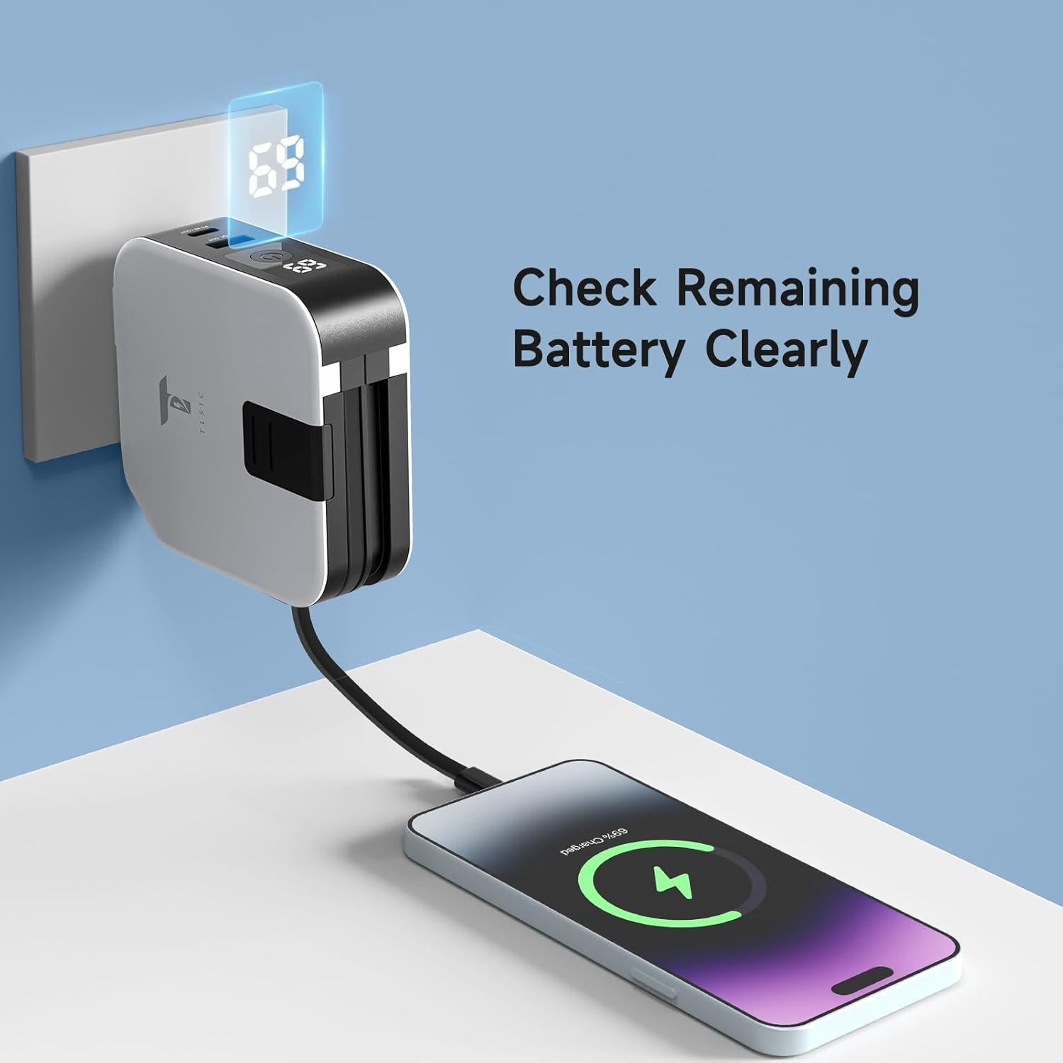 Powerpack Universal 5 en 1 Cargador Portátil 10000mAh