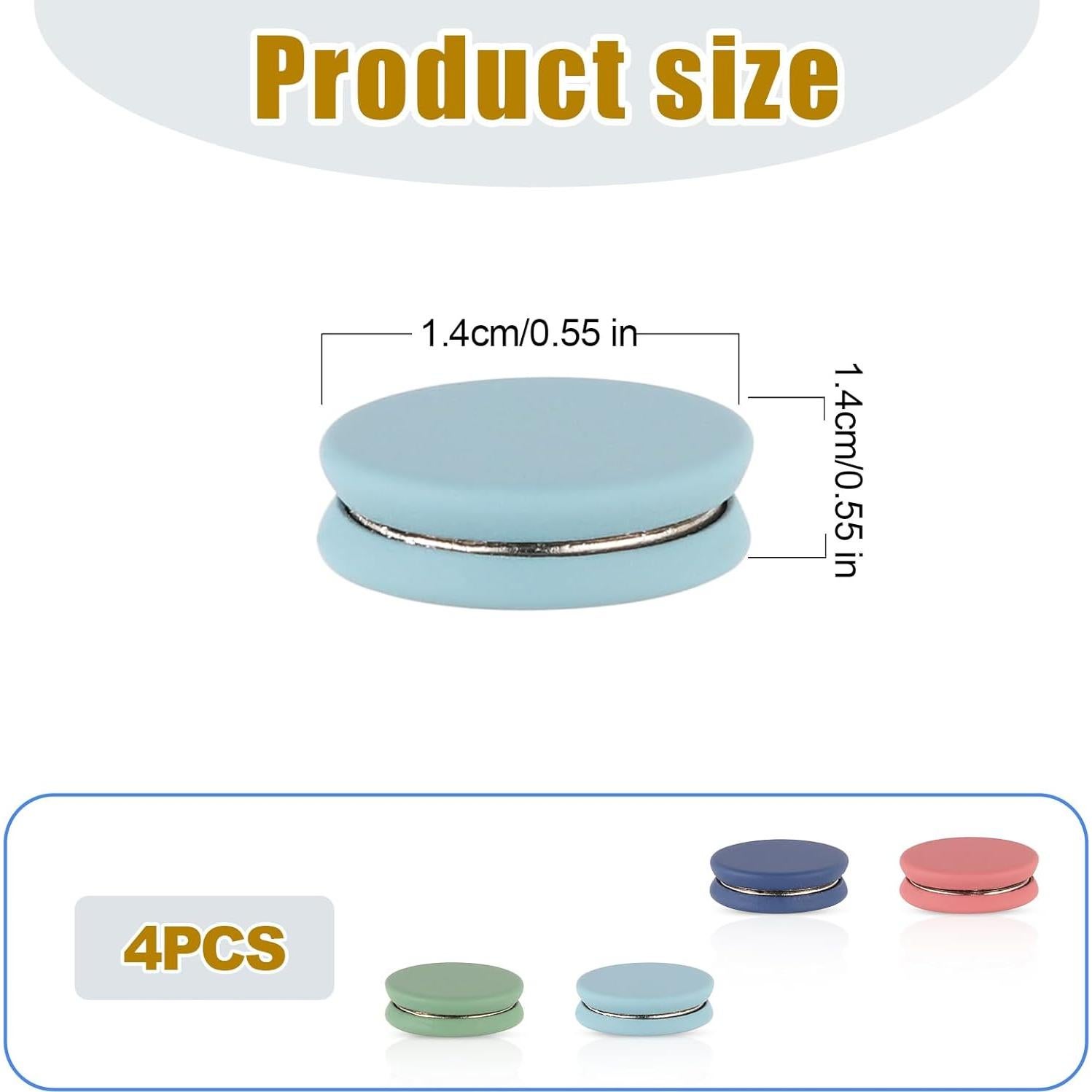 4 Pines Magnéticos Multiusos para Hijab XIHIRCD - Sin Alfileres