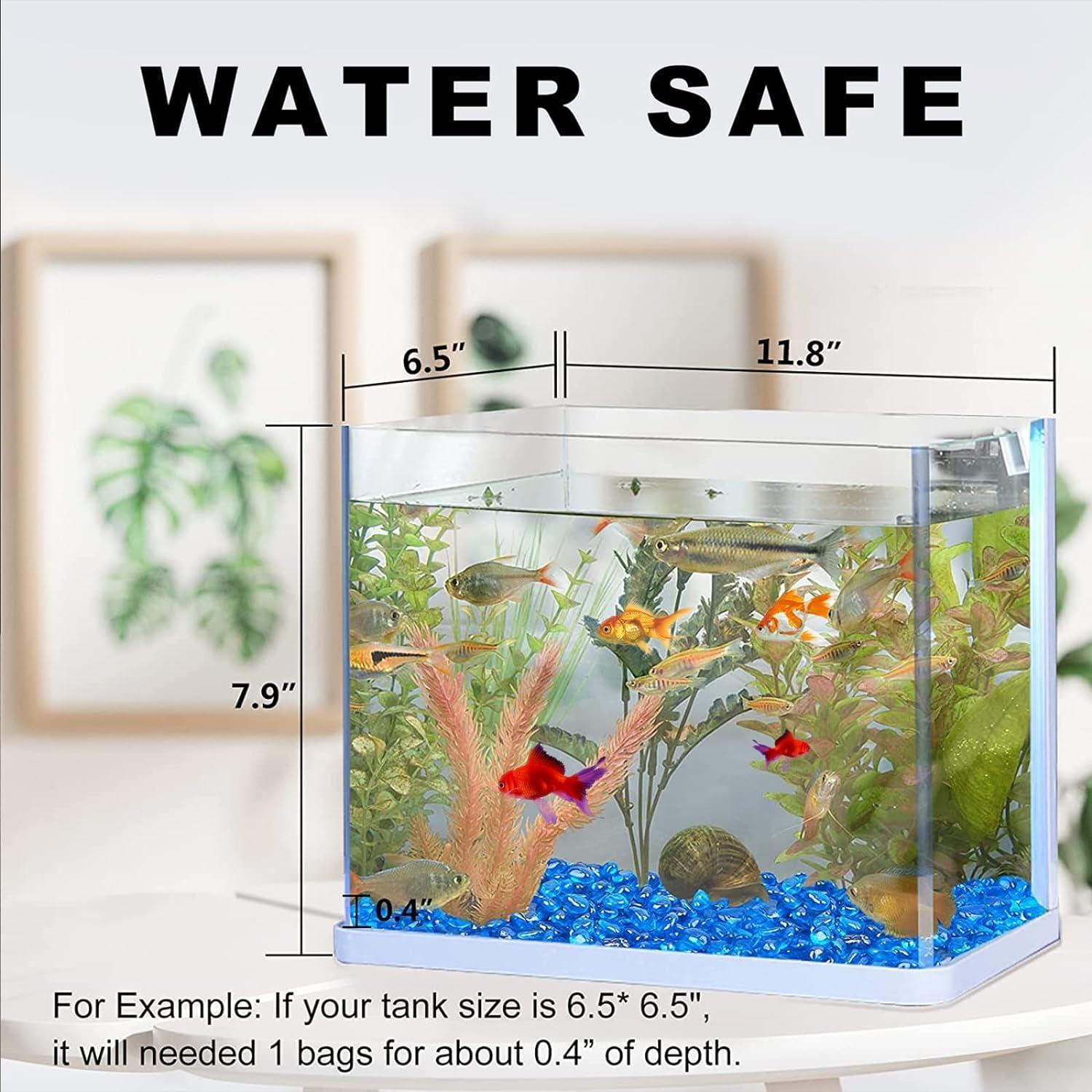 Keedolla Rocas para Acuario 0.42 kg Azul Marino Decorativas