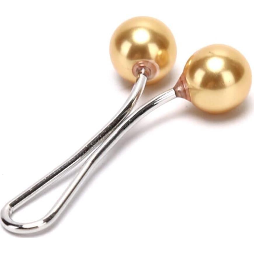 12 Pinzas de Perlas Multicolor para Bufanda Galepromot