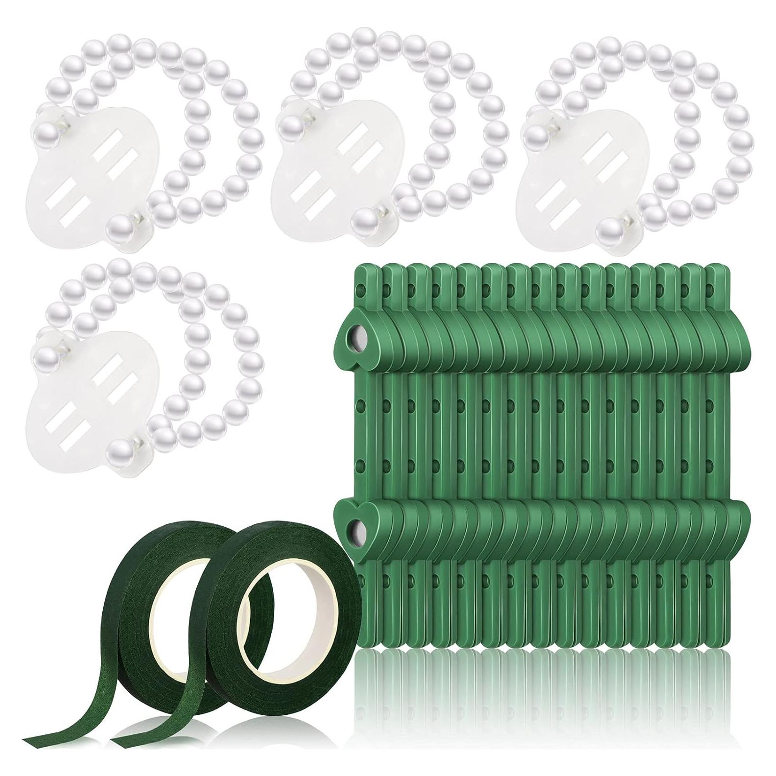 Kit de Accesorios para Boda Waydress: 4 Bandas de Muñeca y 15 Boutonnieres Magnéticos