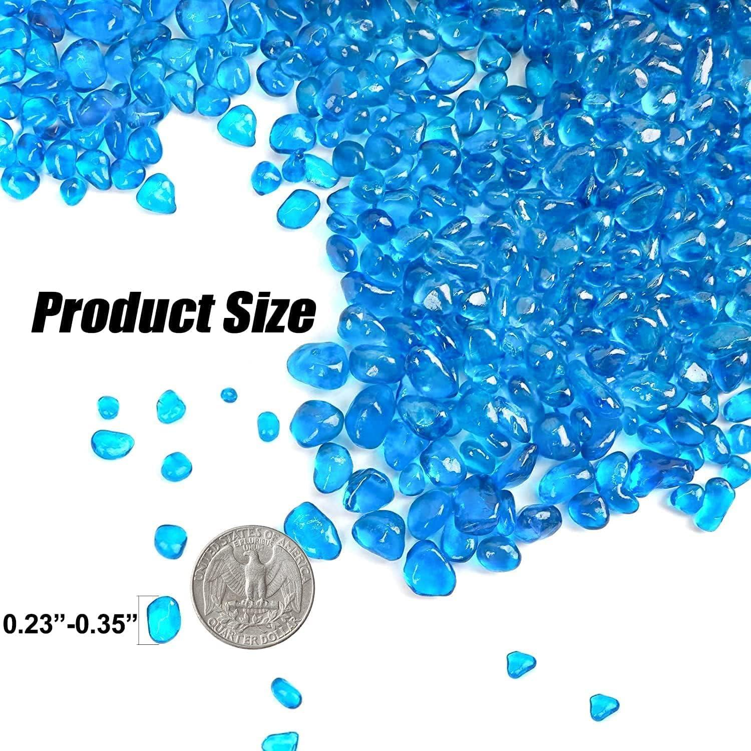 Grava Azul para Acuario Keedolla 1.42 kg Piedras Decorativas