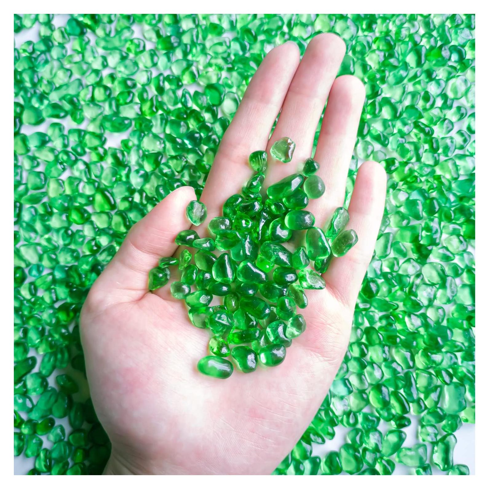 Piedras de Acuario Keedolla 0.42 kg Verde Decorativas