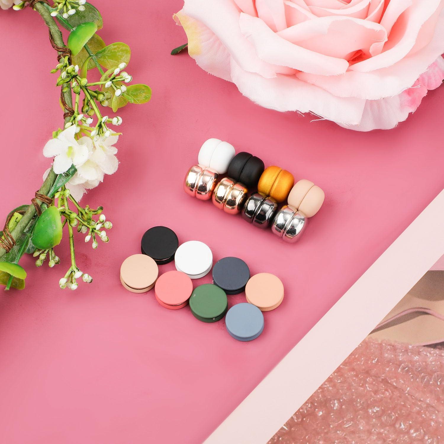 16 Alfileres Magnéticos para Hijab NQEUEPN - Multicolor