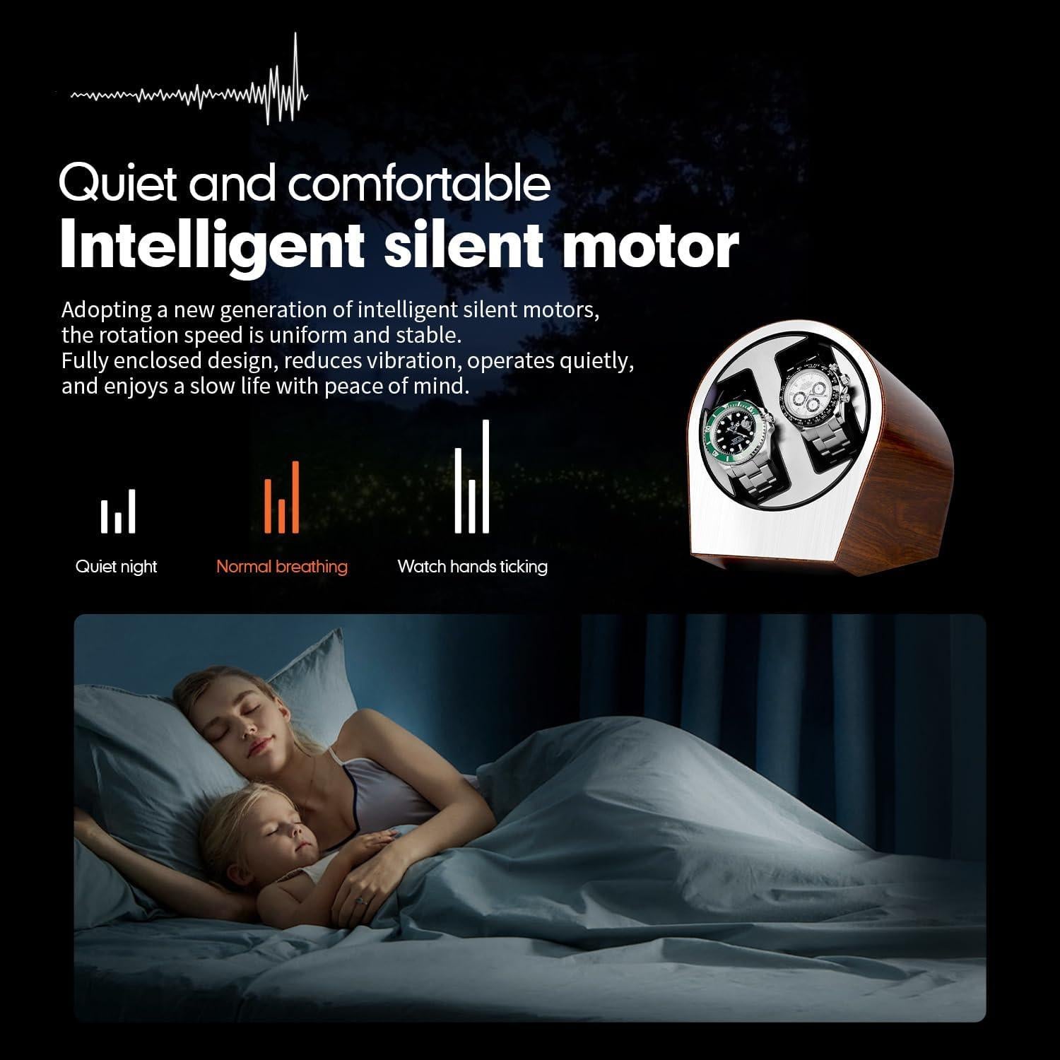 Enrollador de Relojes Automáticos DRIKLUX Doble Motor Silencioso