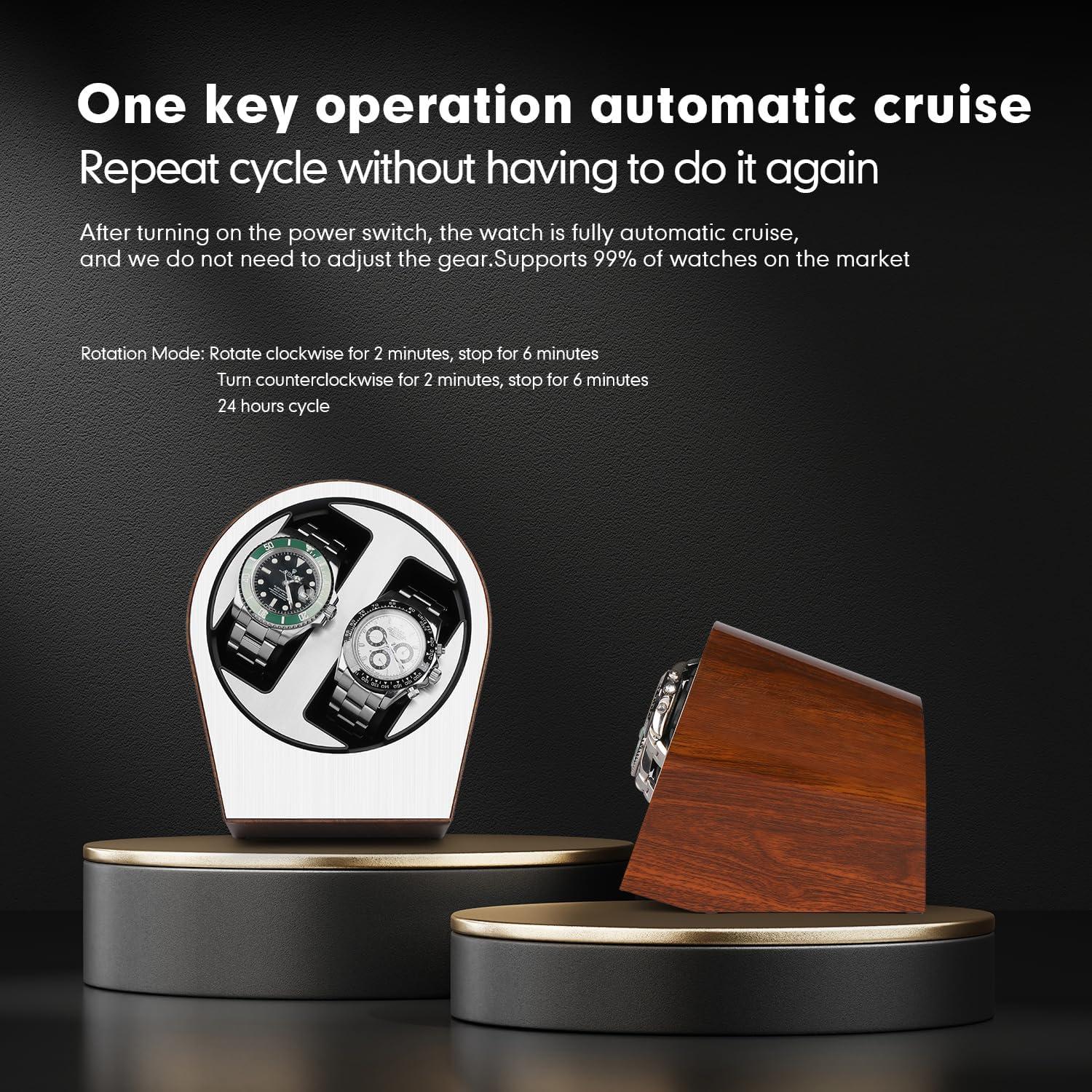 Enrollador de Relojes Automáticos DRIKLUX Doble Motor Silencioso