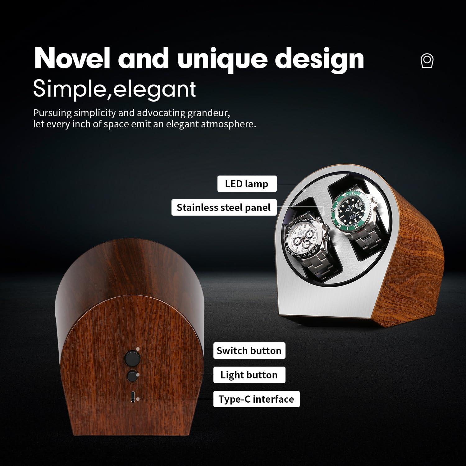 Enrollador de Relojes Automáticos DRIKLUX Doble Motor Silencioso