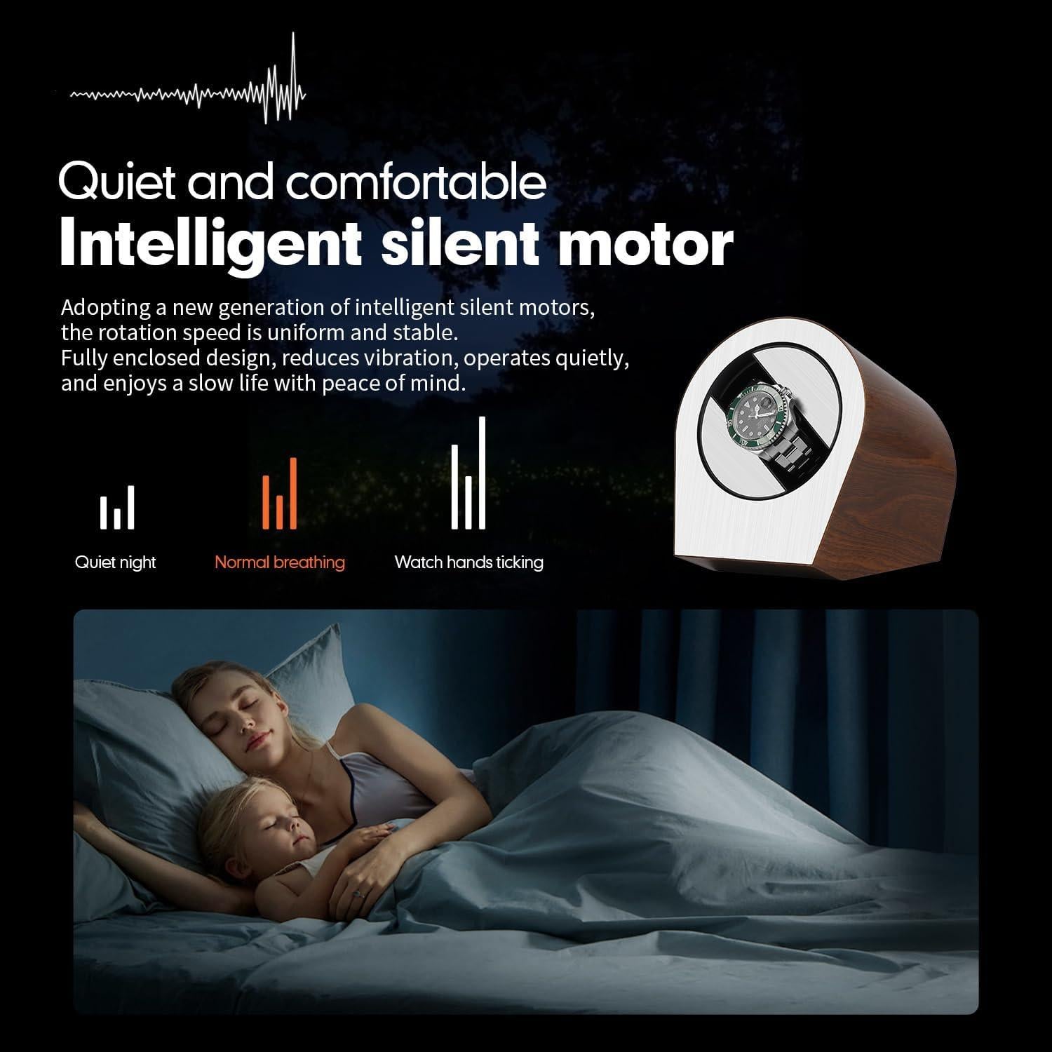 Enrollador de Relojes Automáticos DRIKLUX C9 - Motor Silencioso, Acero Inoxidable