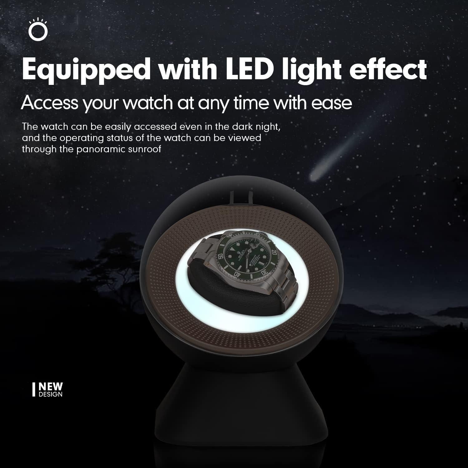 Enrollador de Reloj Automático Driklux TA-AQ3G Diseño Espacial