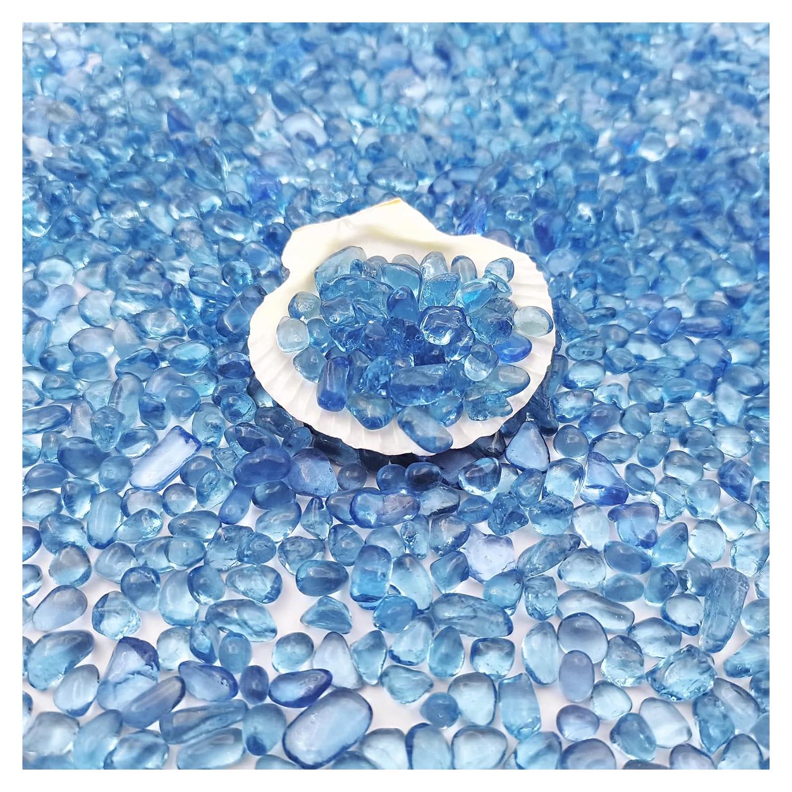 Piedras de vidrio marino Keedolla 0.42 kg para acuarios