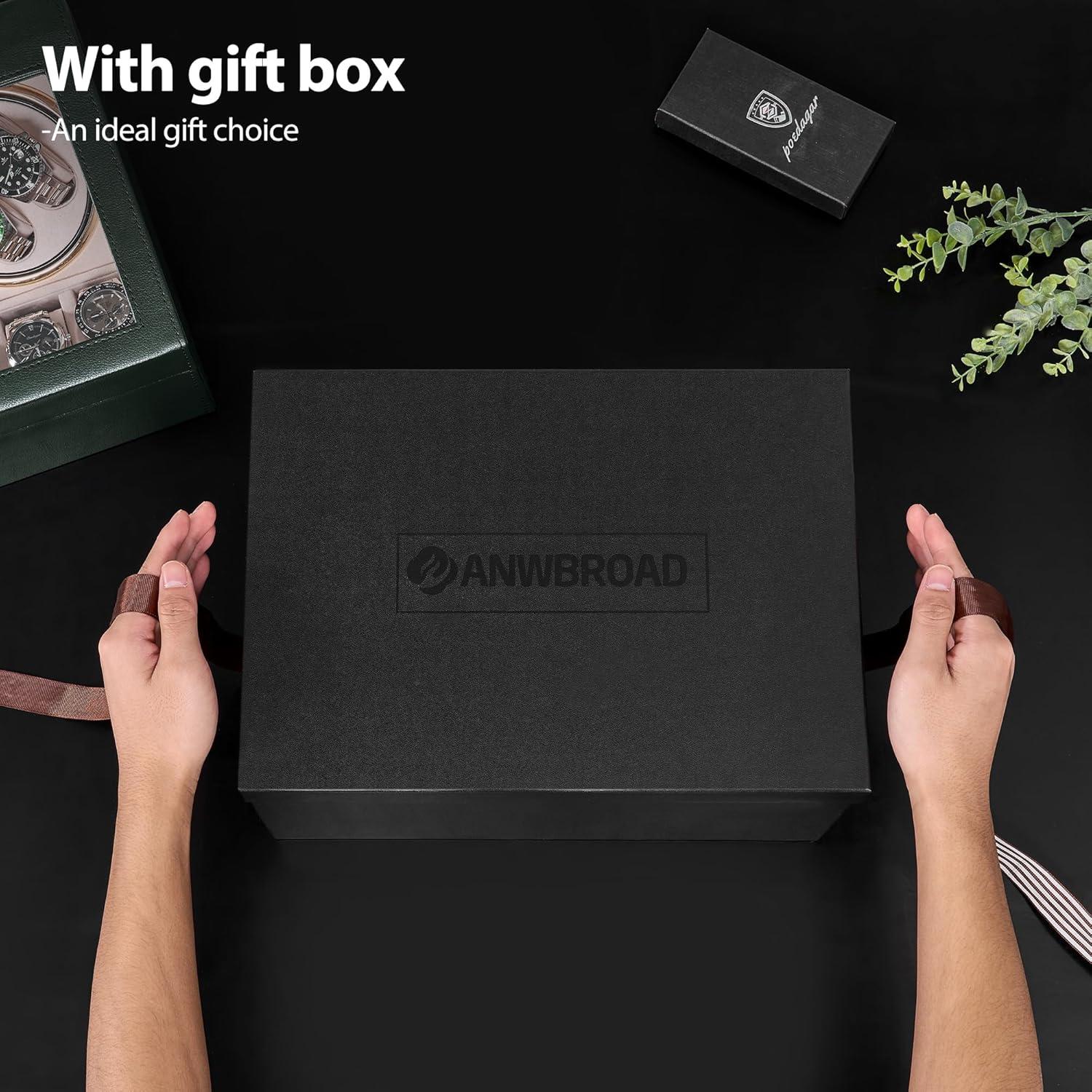 Winder de Reloj ANWBROAD 4+6 Automático Silencioso LED