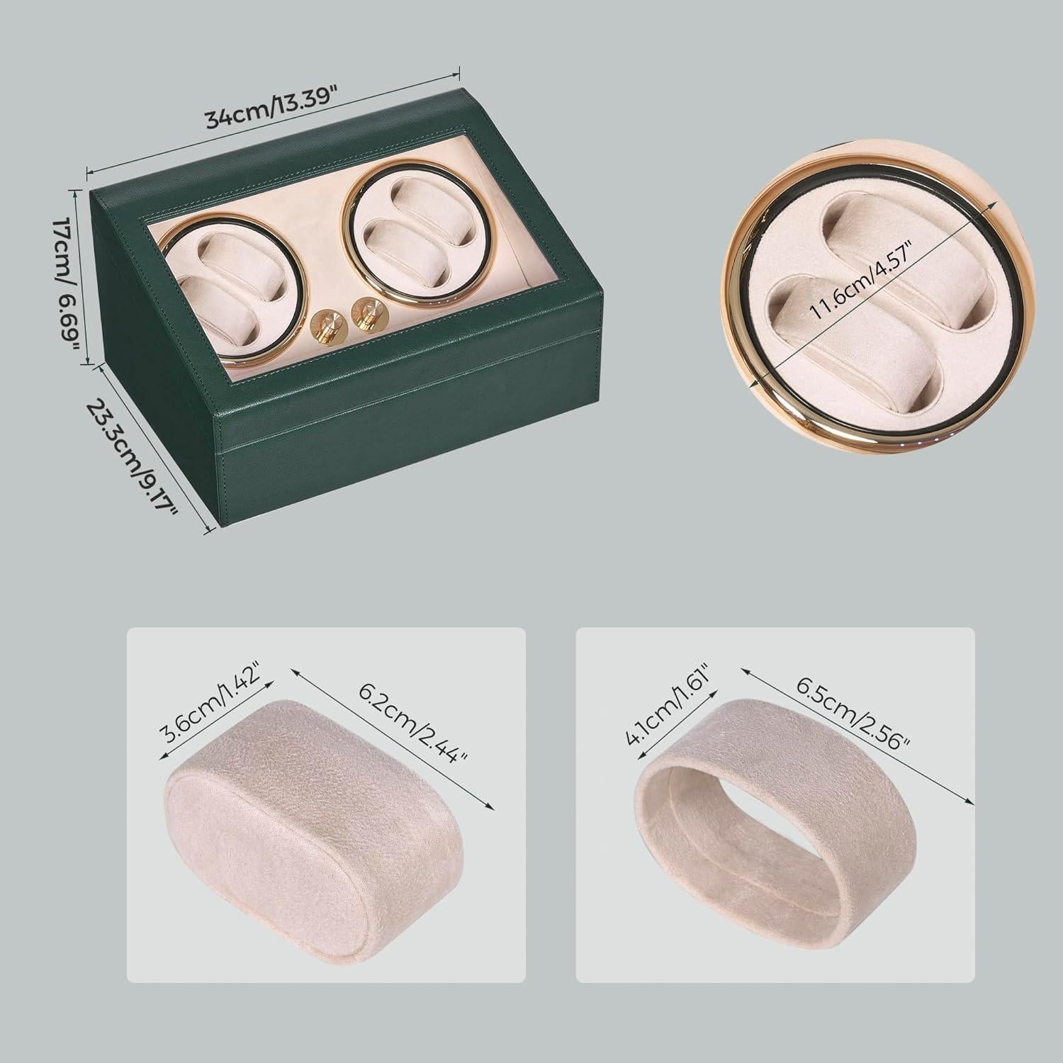 Winder de Reloj ANWBROAD 4+6 Automático Silencioso LED