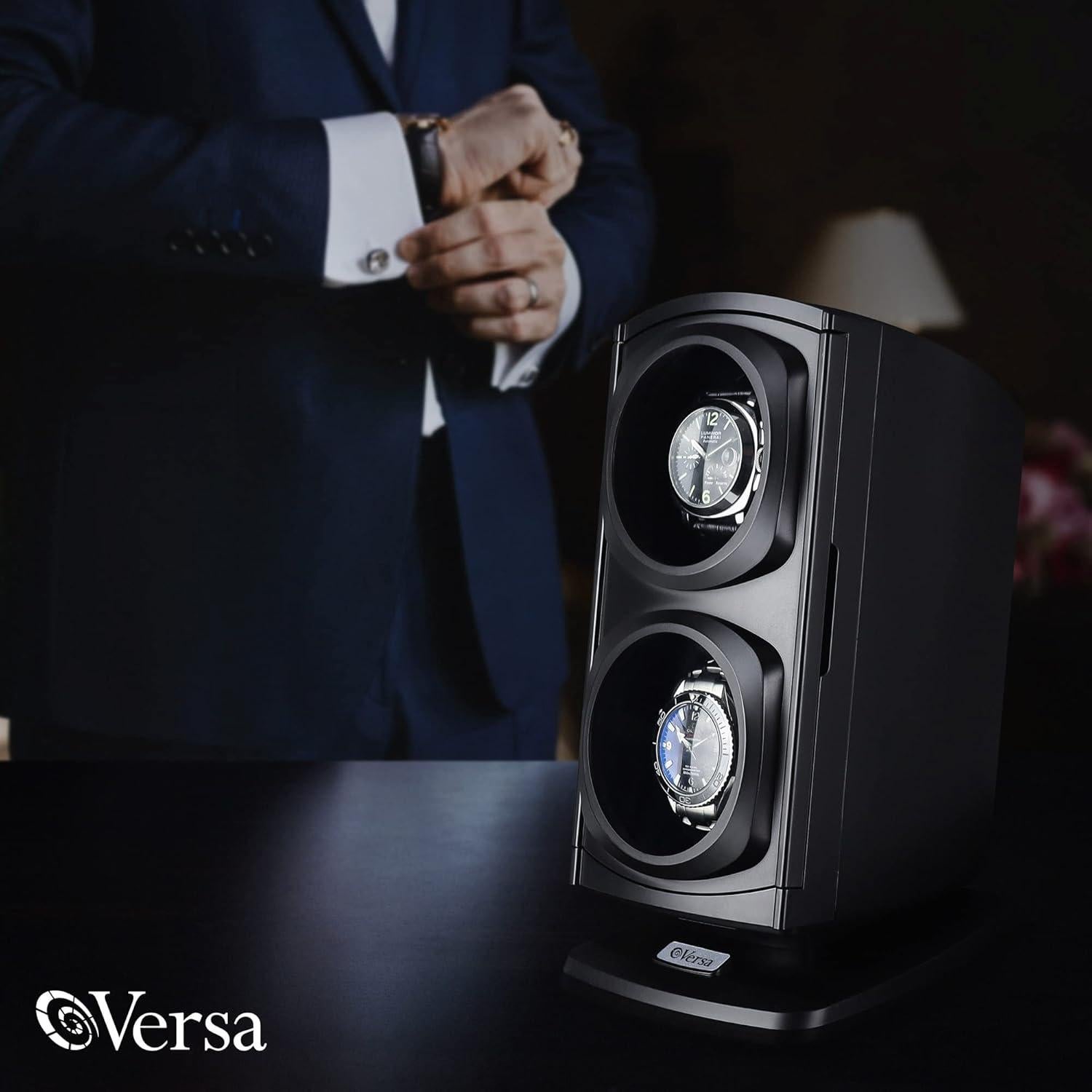 Winder de Reloj Doble Versa G016 Automático - Negro