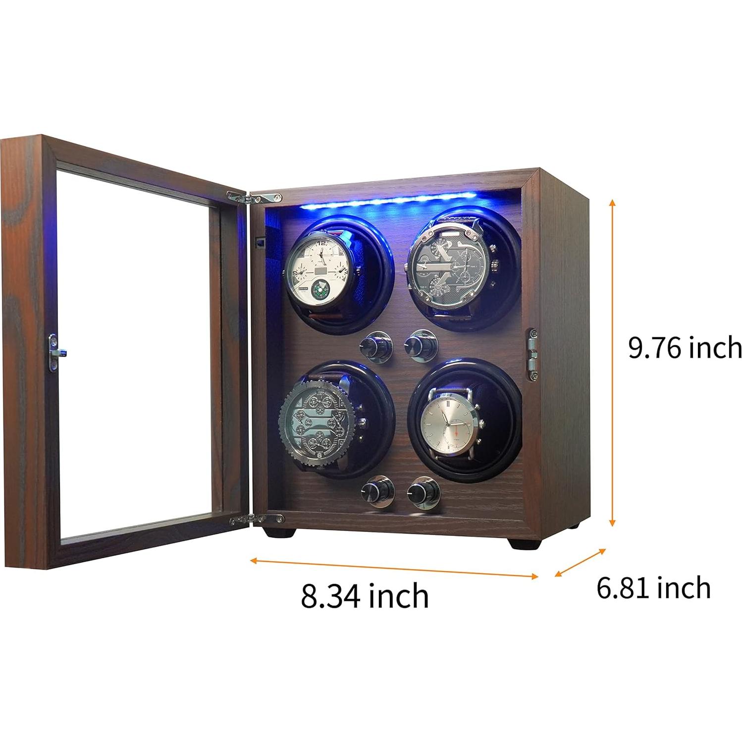 Enrollador de Relojes Automáticos ORYX HC0046 con Luz LED