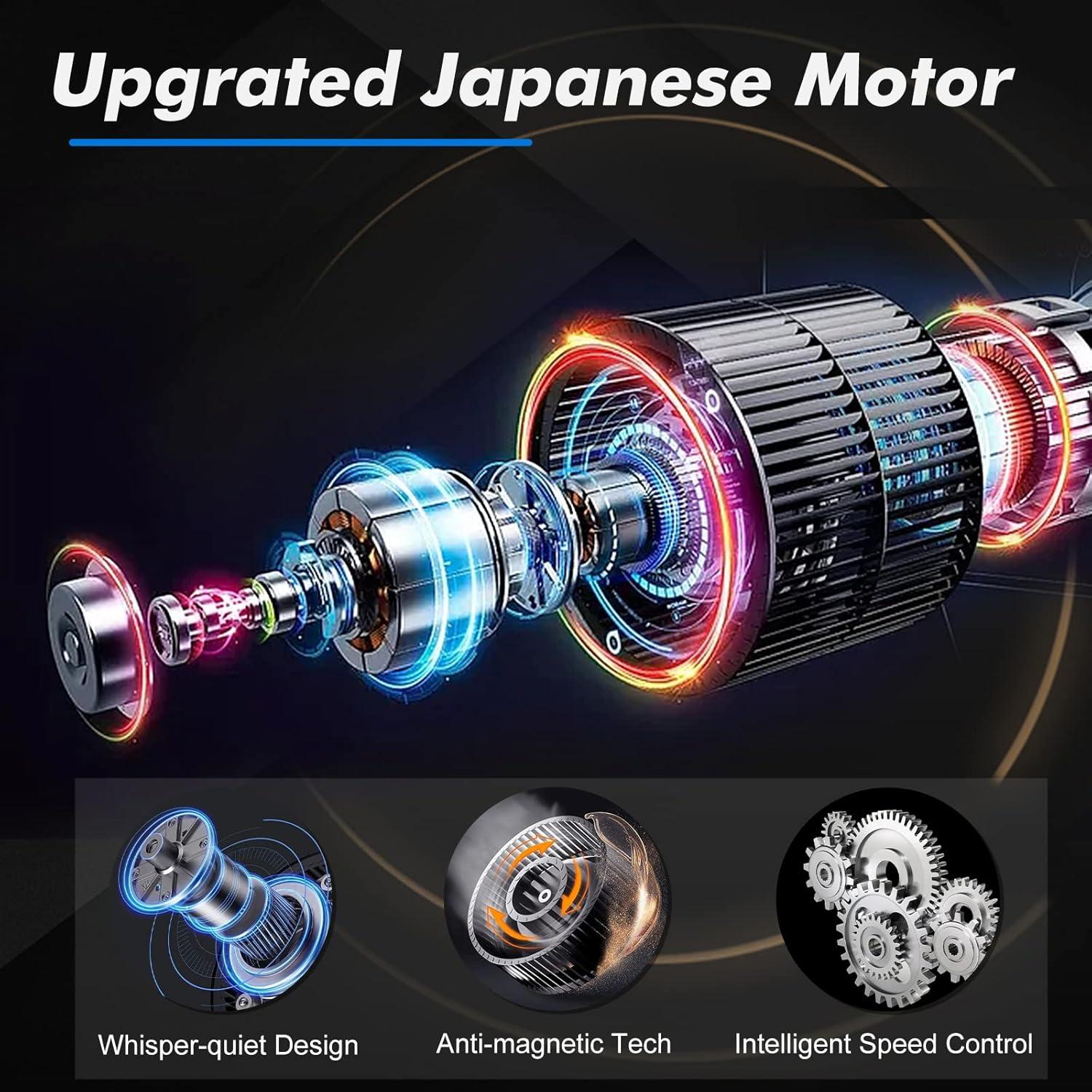 Enrollador de Relojes Automáticos Uthlusty Negro con Motor Silencioso