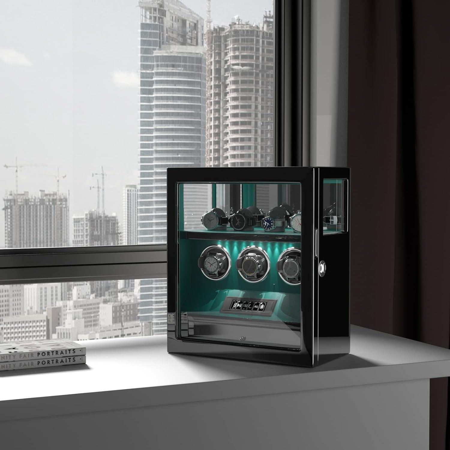 Cargador de Reloj Automático DUKWIN con Huella Dactilar 3+4