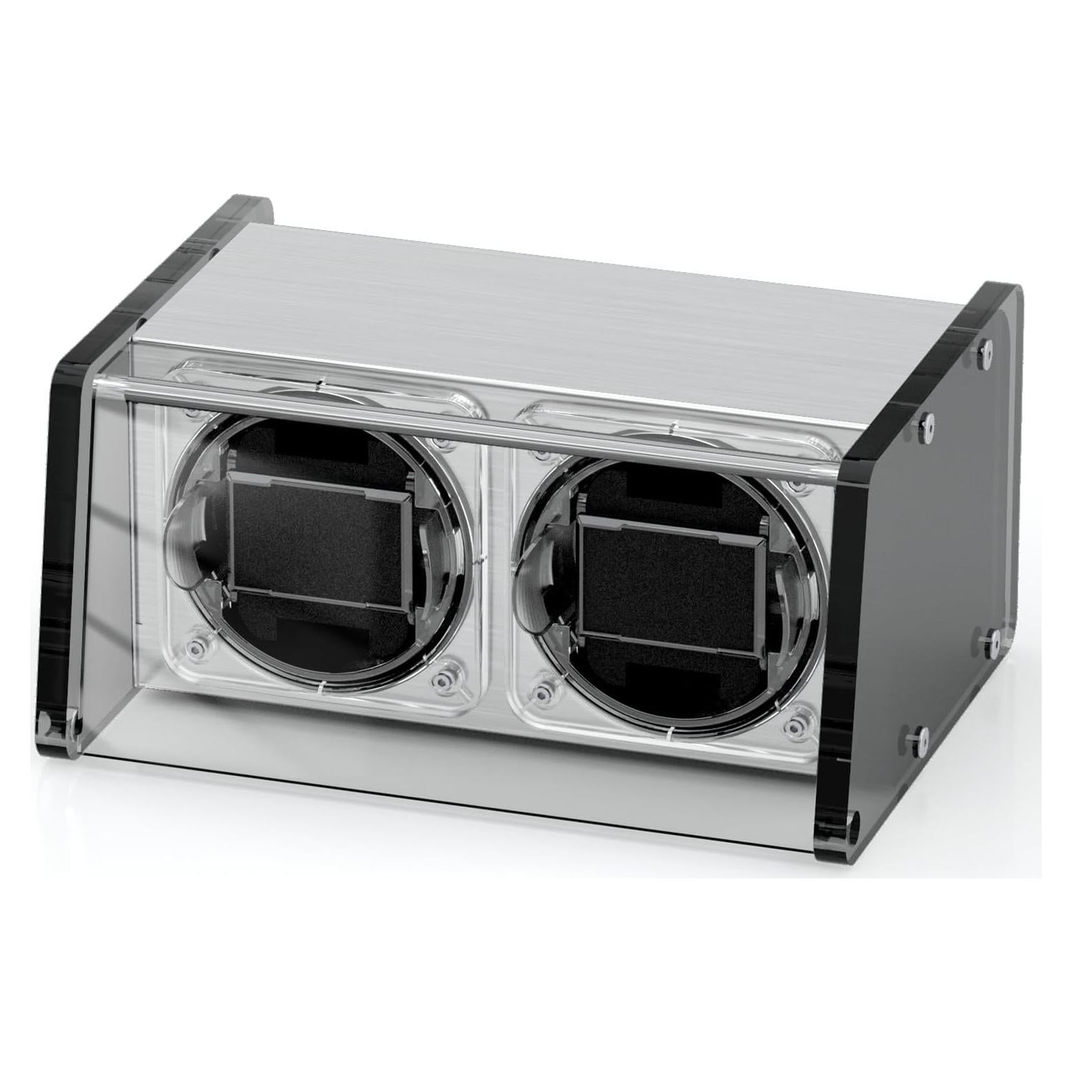 Enrollador de Relojes Automáticos Watch Winder Smith Doble Gris