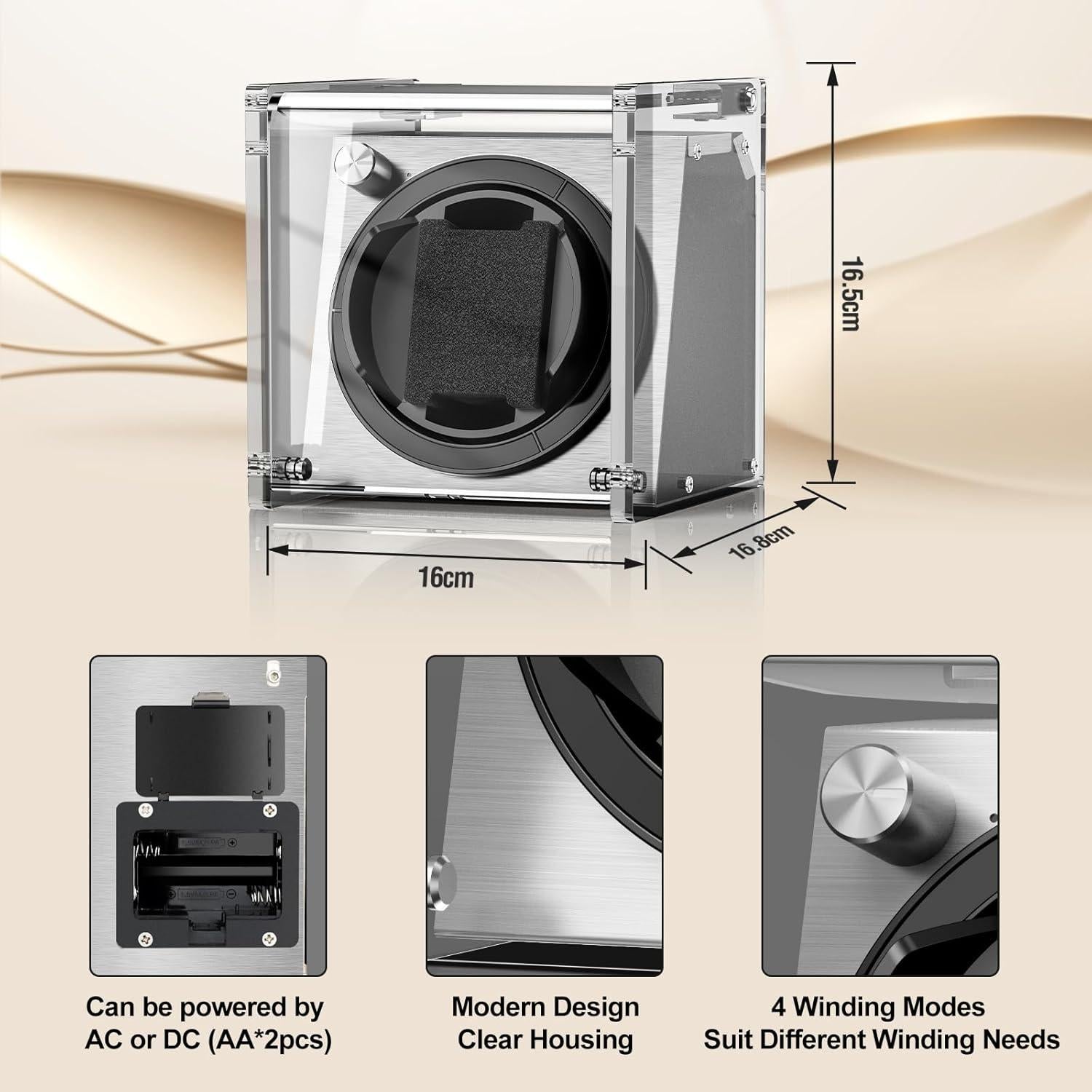 Cajón de Reloj Automático Individual Watch Winder Smith - Silencioso