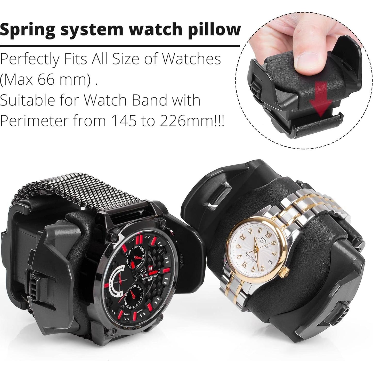 Reloj Winder JINS&VICO para 4 Relojes Automáticos Bambú