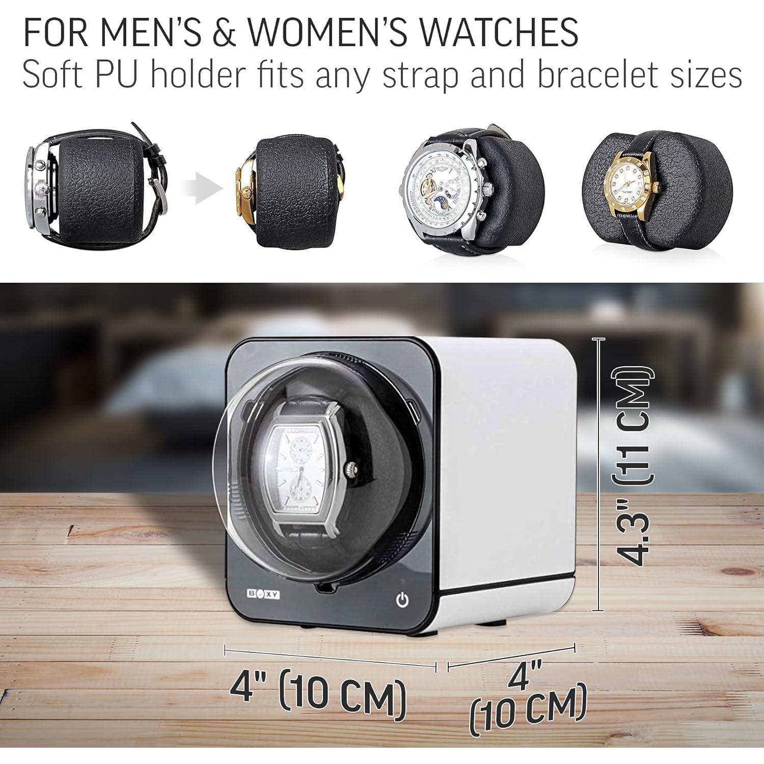 Enrollador de Reloj Automático Fancy Brick Blanco 45 Programas