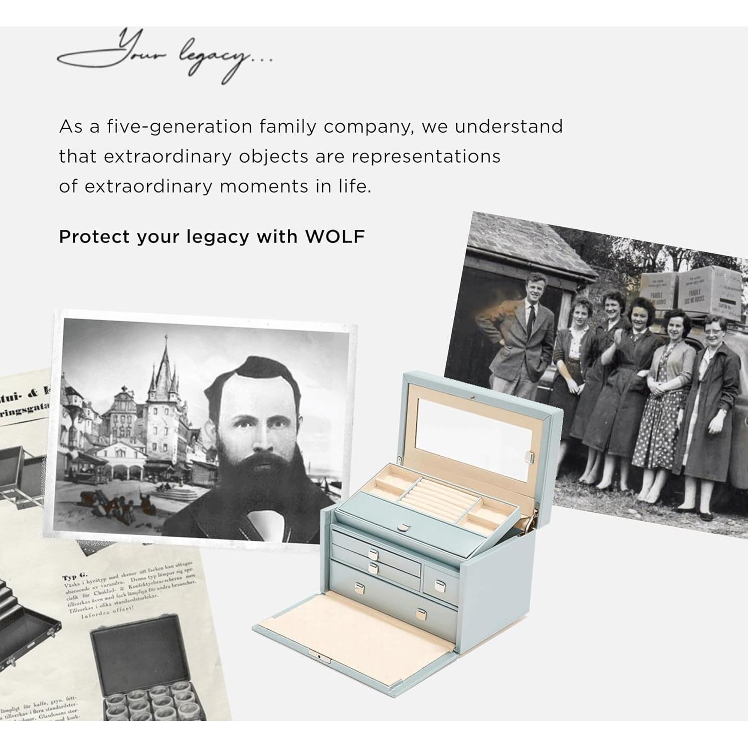 Reloj Winder WOLF Módulo 4.1 Negro - Ajuste Seguro y Universal