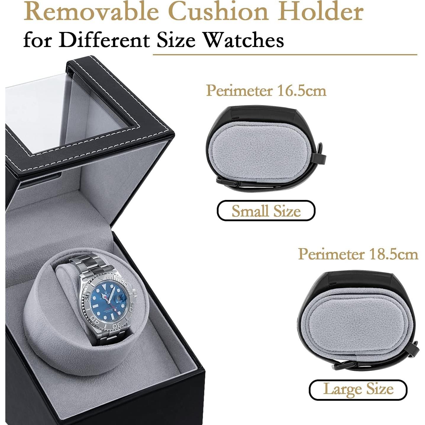 Caja de Carga Automática Mcbazel para Relojes Automáticos - Negro