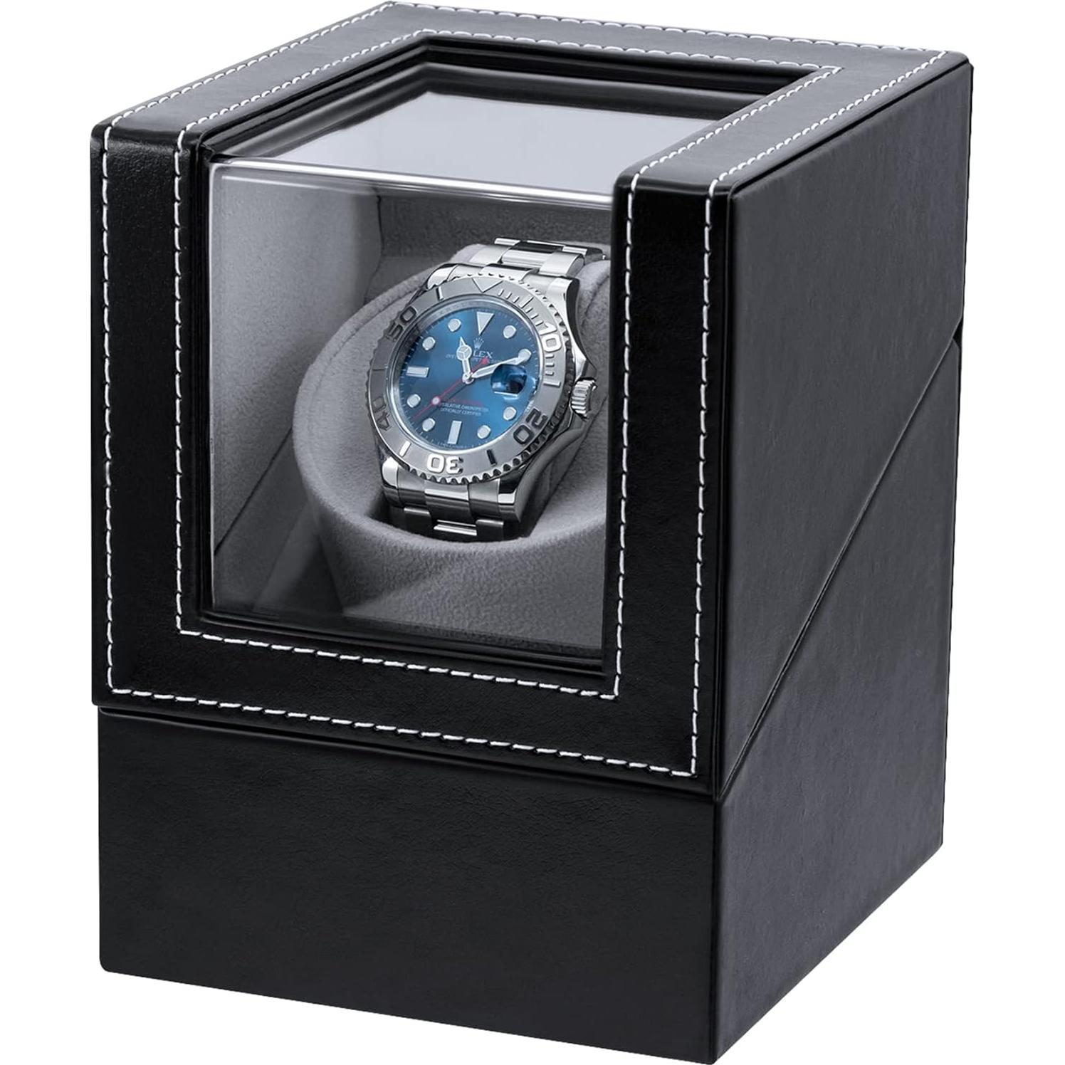 Caja de Carga Automática Mcbazel para Relojes Automáticos - Negro