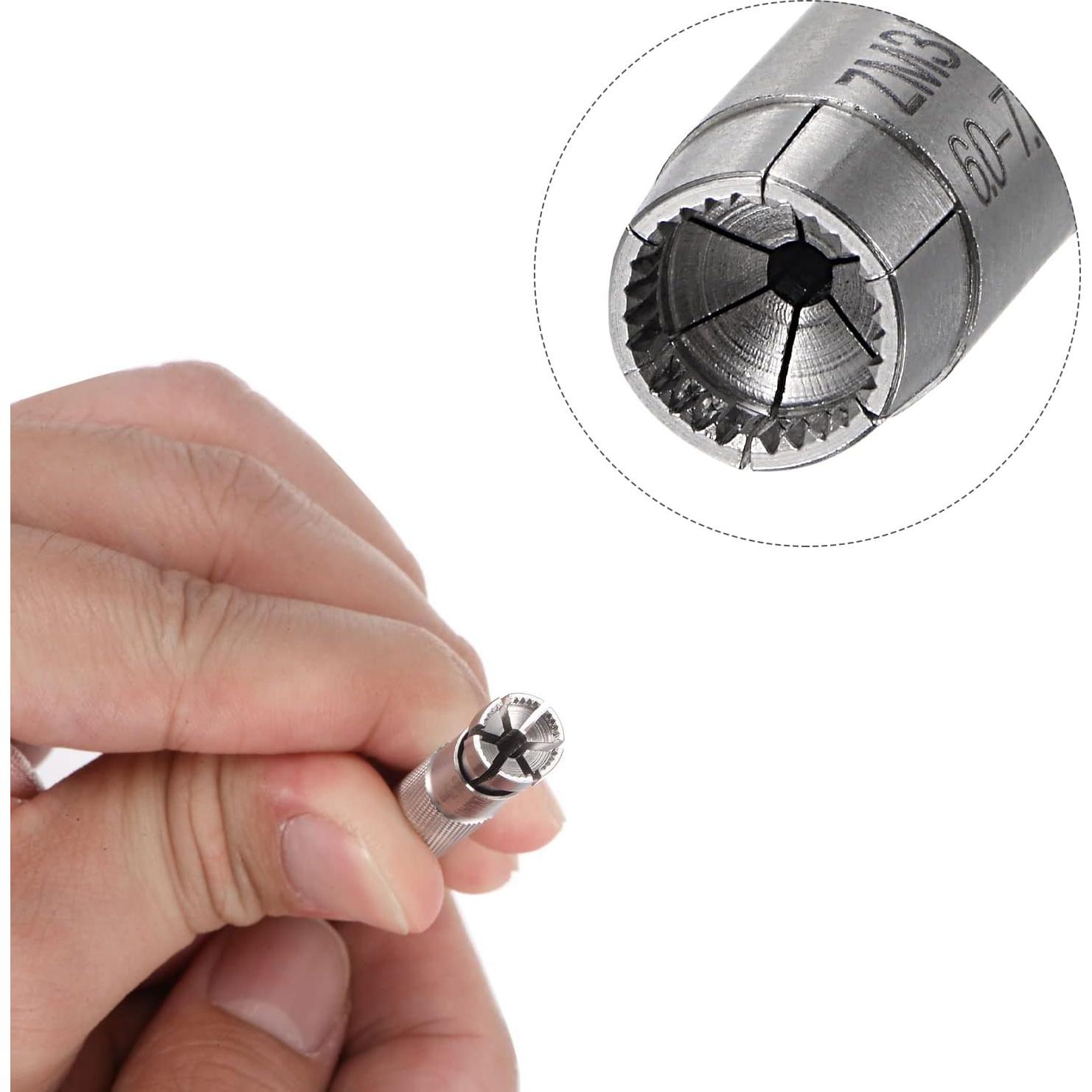 Enrollador de Corona de Reloj uxcell 7mm Acero Inoxidable