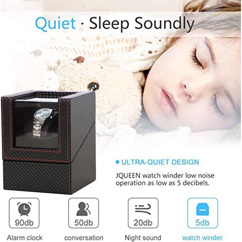 Cofre para Relojes Automáticos Aokeleilei Fibra de Carbono
